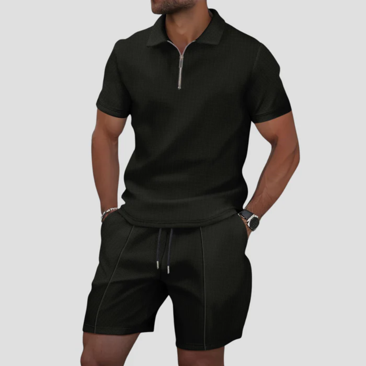 Dario – Polo & Shorts Matching Set