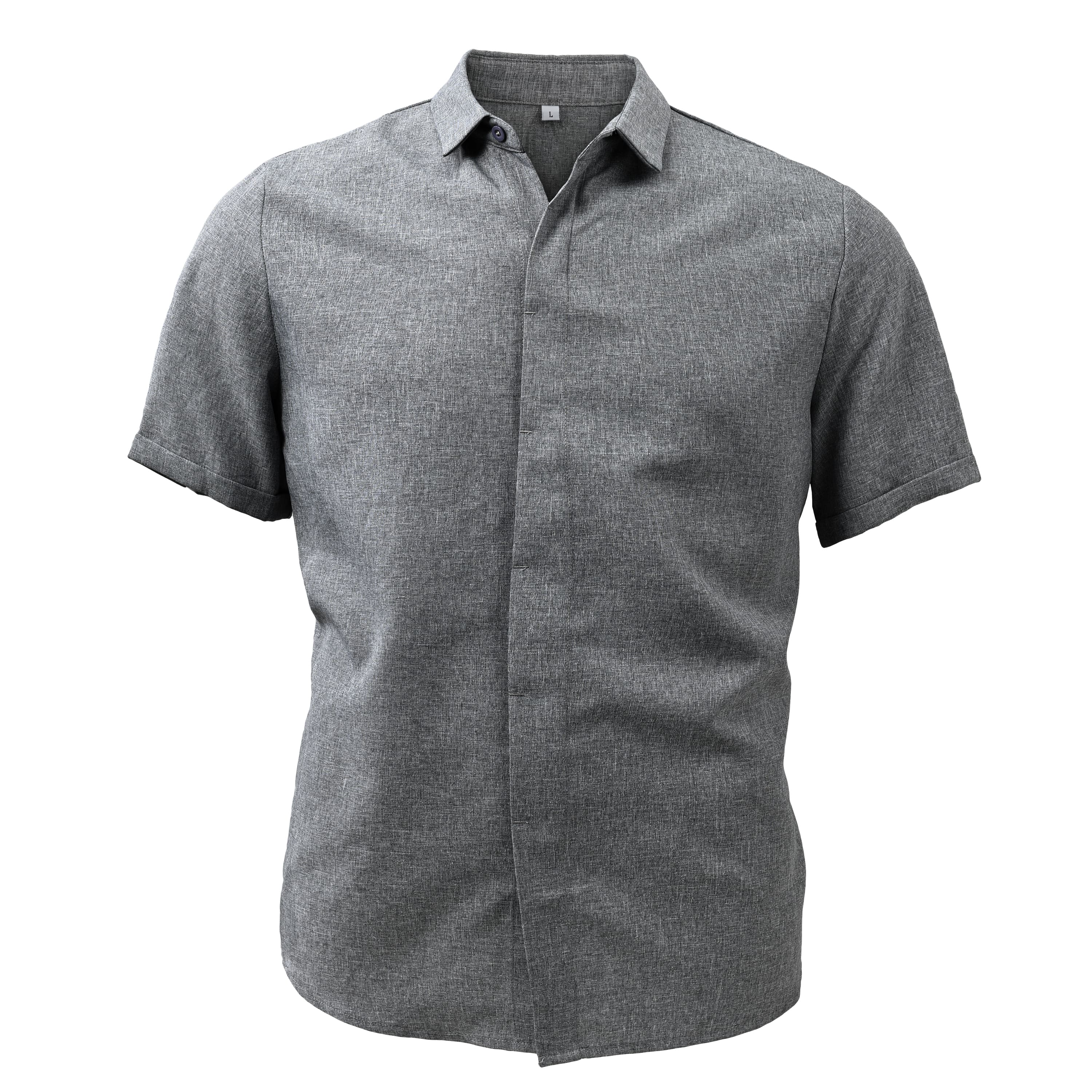 Harbor Short-Sleeve Summer Button-Front Shirt
