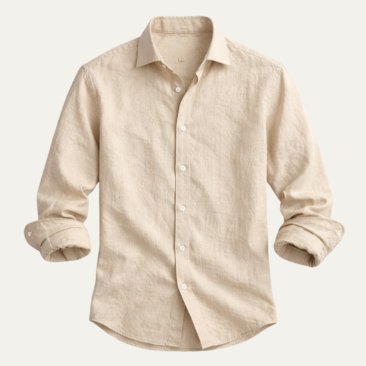 Men's Casual Long Sleeve Button Down Shirt Summer