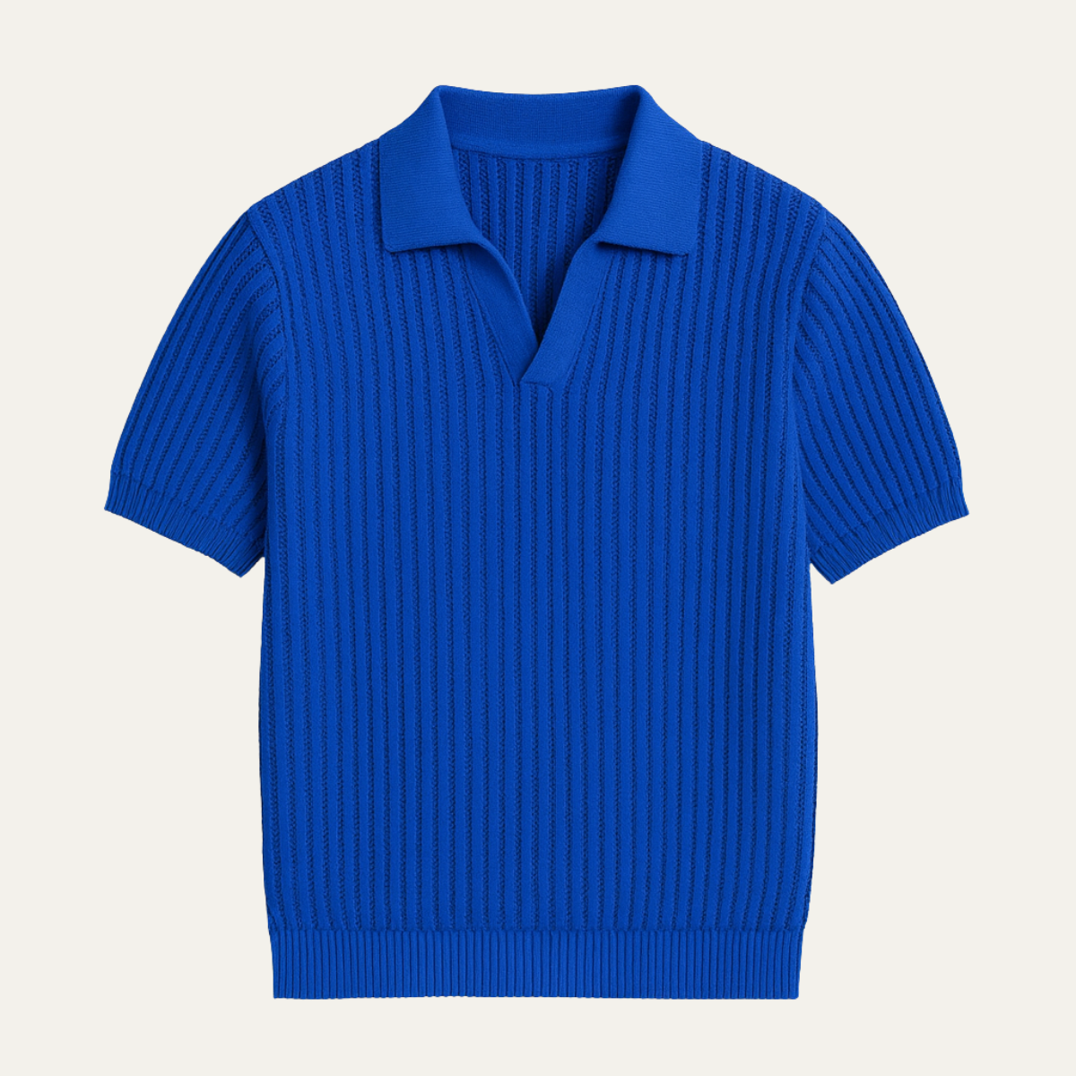 The Verona Men's Short Sleeve Knitted Polo Shirt