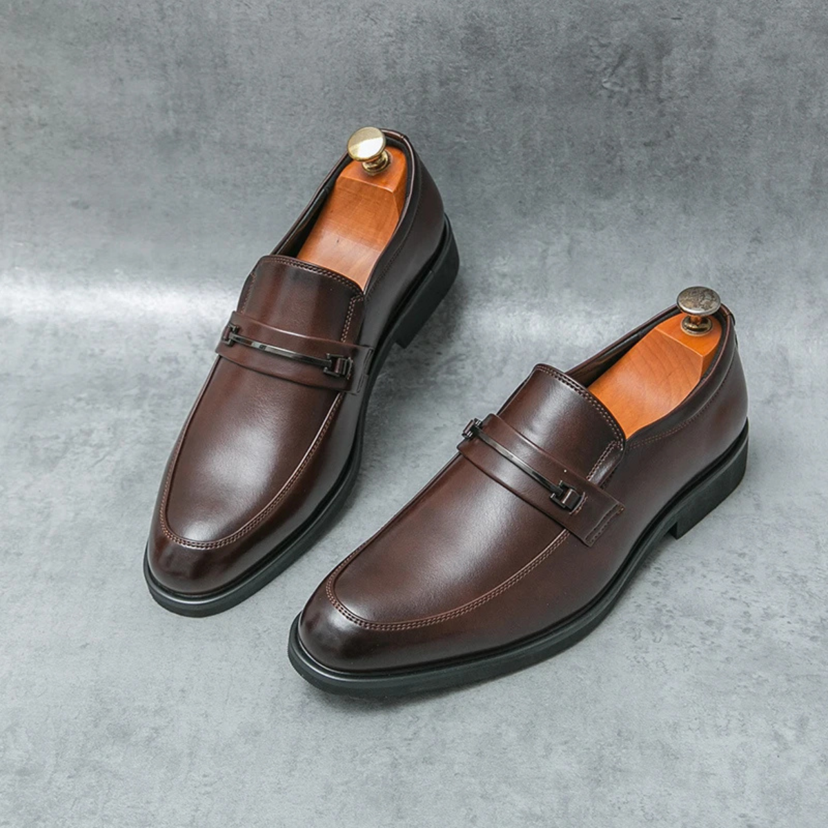 Men's Slip On Dress Shoes Formal Business Loafers