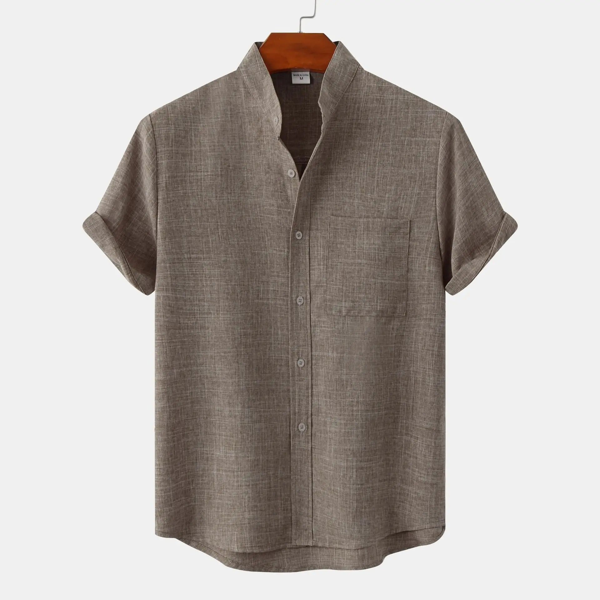 Bavmon Short-Sleeve Casual Summer Shirt