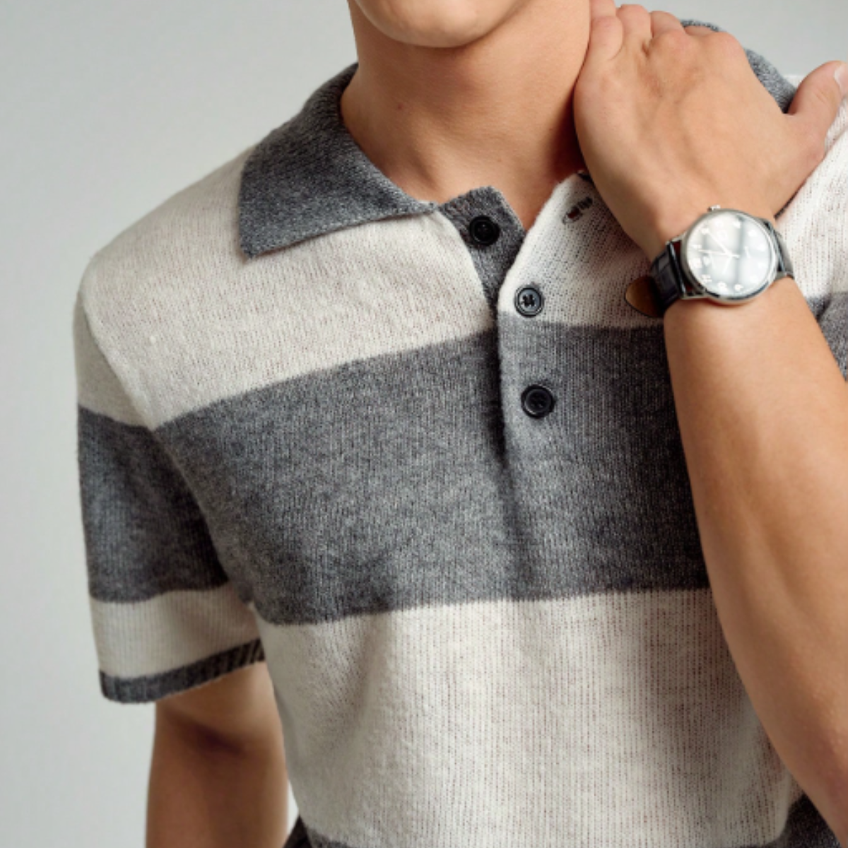 Renzo – Knitted Polo Shirt