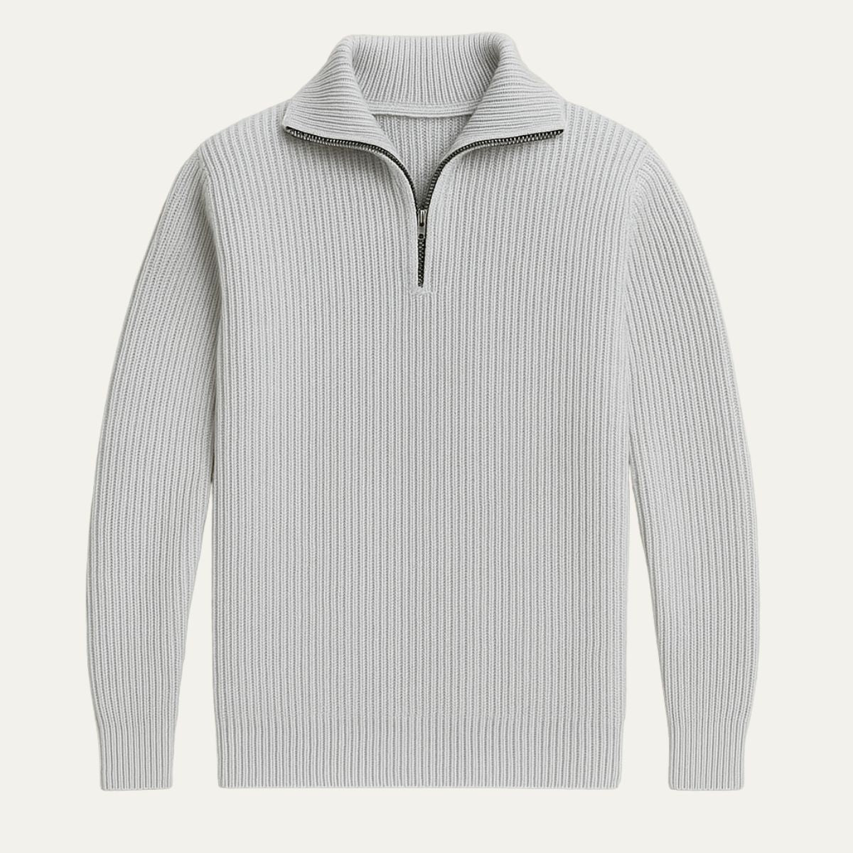 Maverick Quarter-Zip Knit Sweater