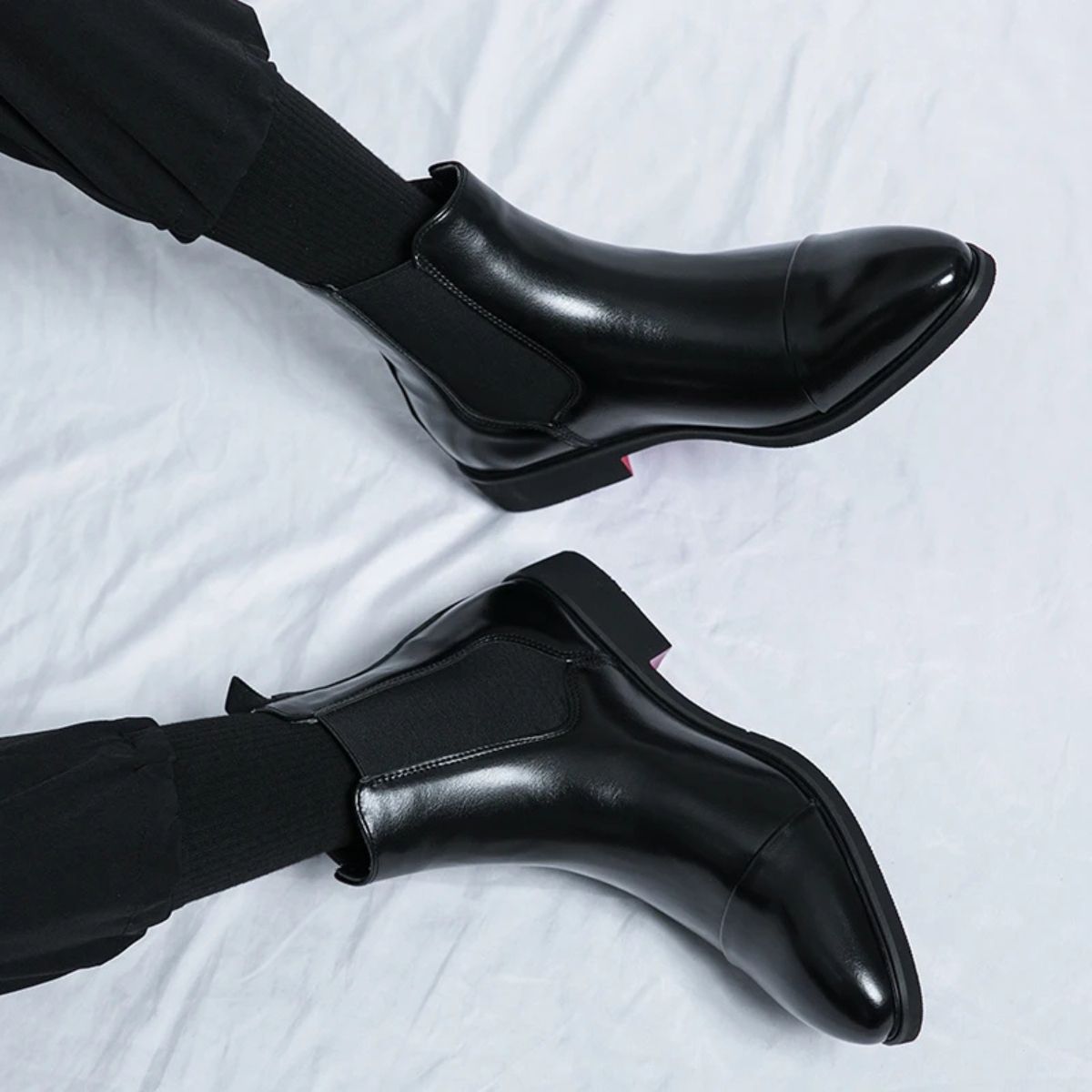 Men's Leather Chelsea Boots