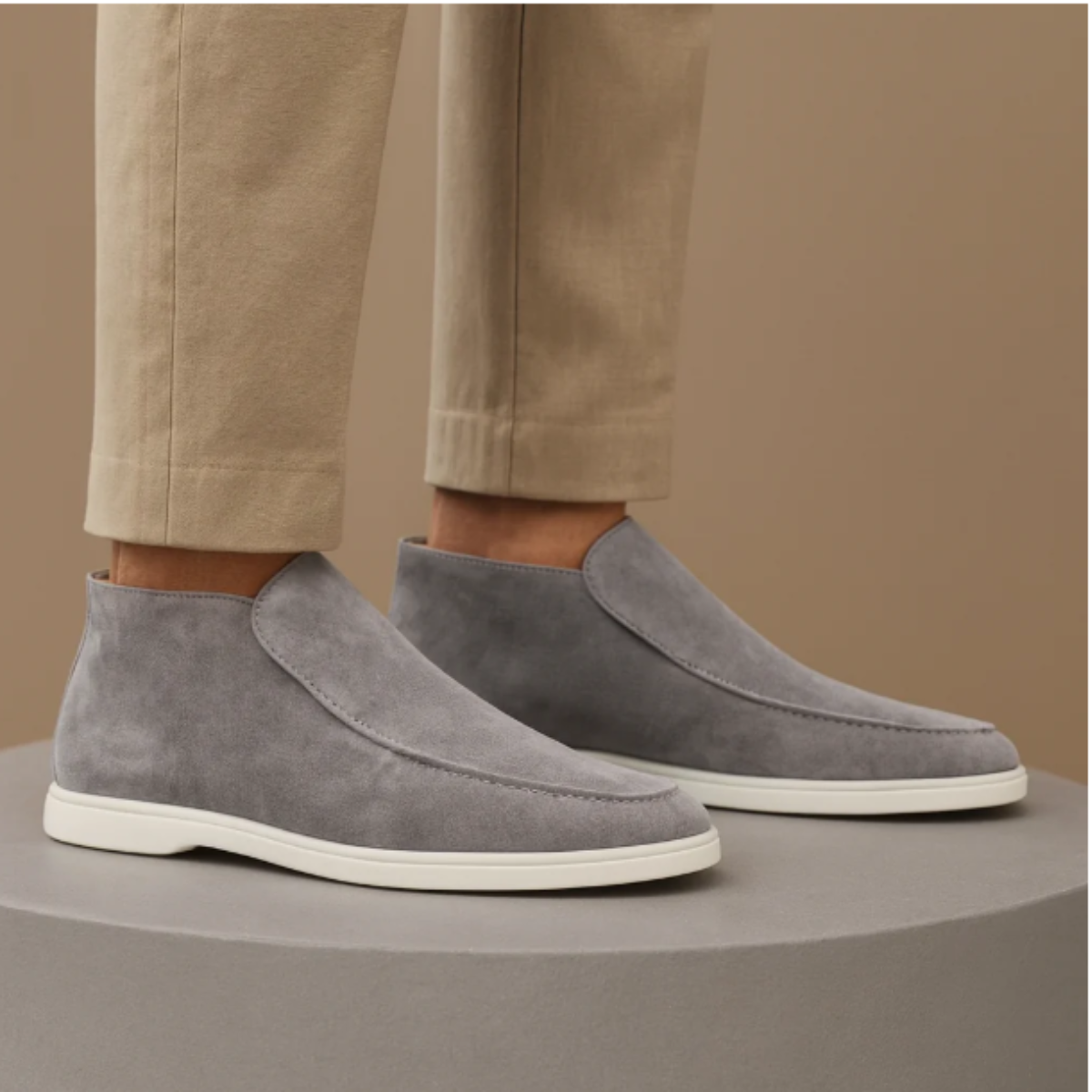 Men’s Smart Casual Slip-On Suede Loafers