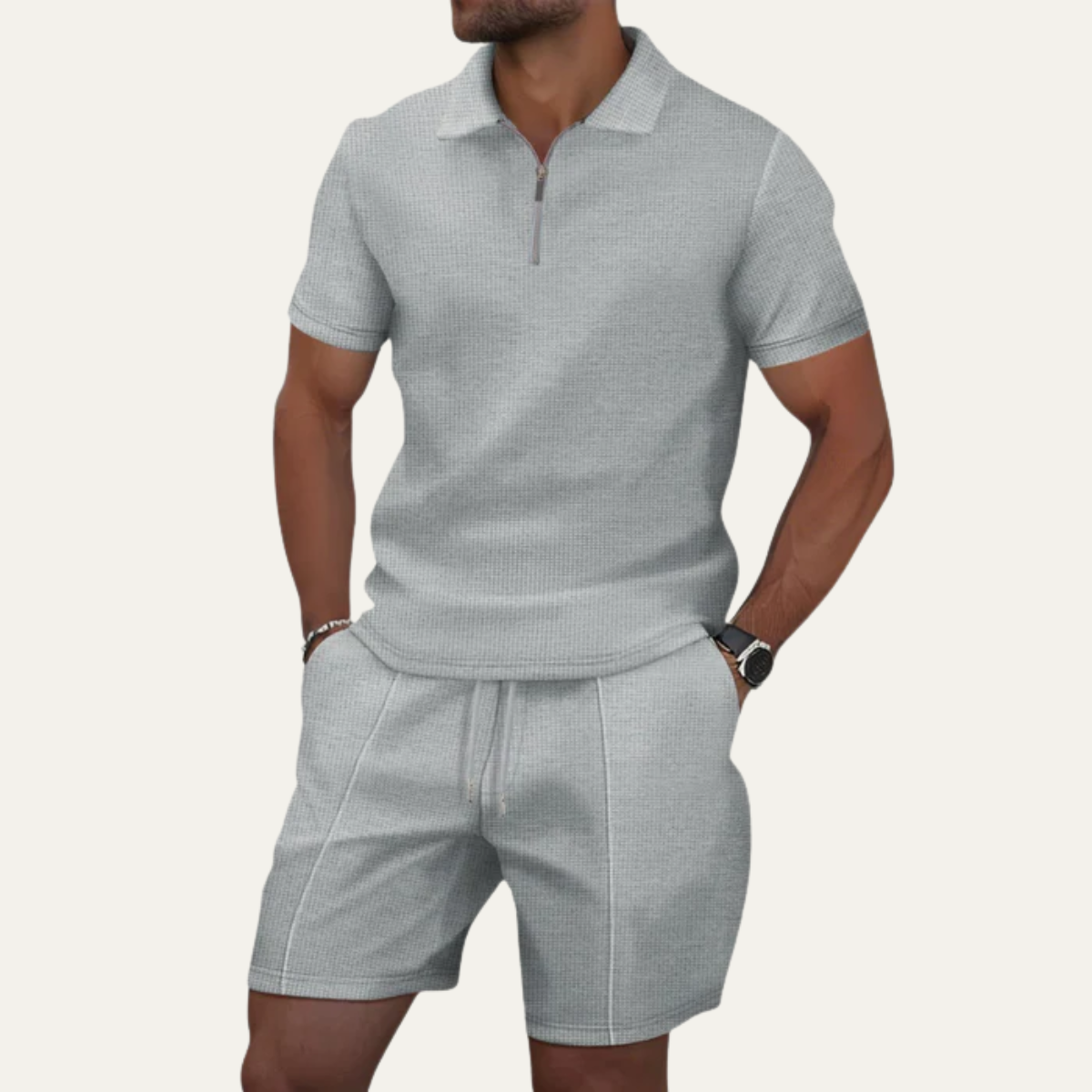 Dario – Polo & Shorts Matching Set