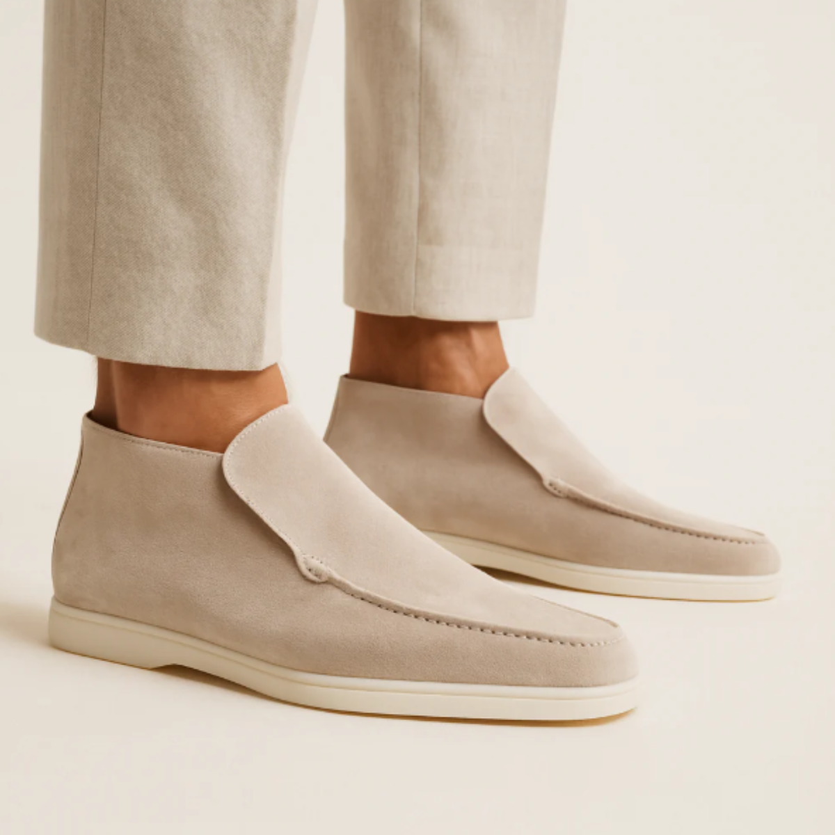 Men’s Smart Casual Slip-On Suede Loafers
