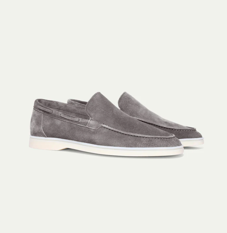 Men’s Suede Slip-On Loafers