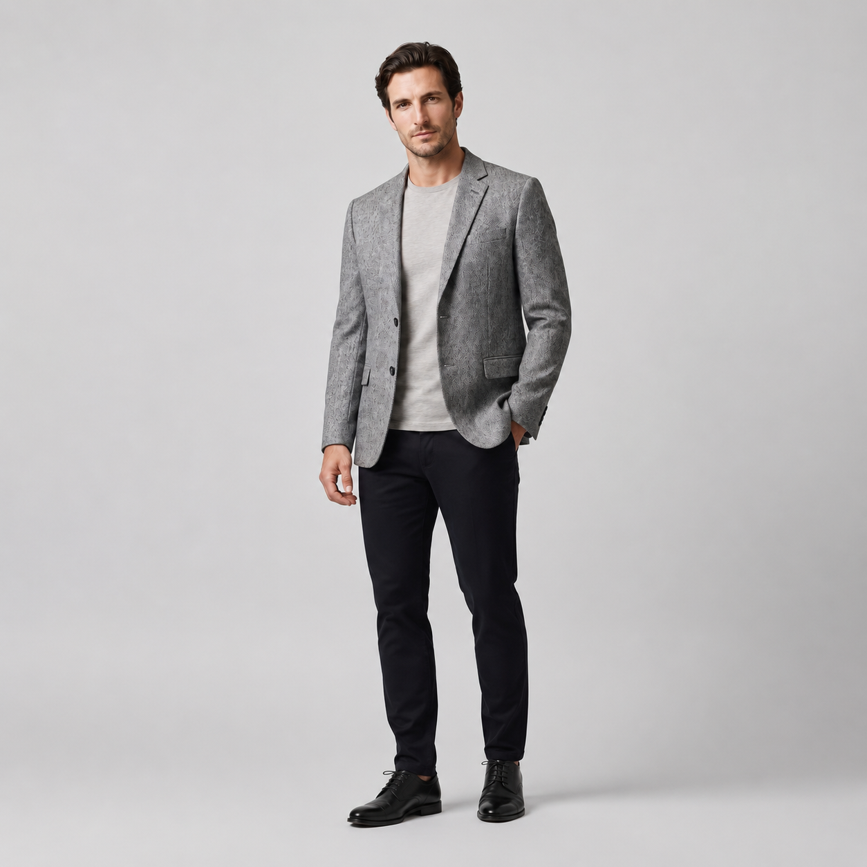 Men's Slim-Fit Winter Blazer Jacket