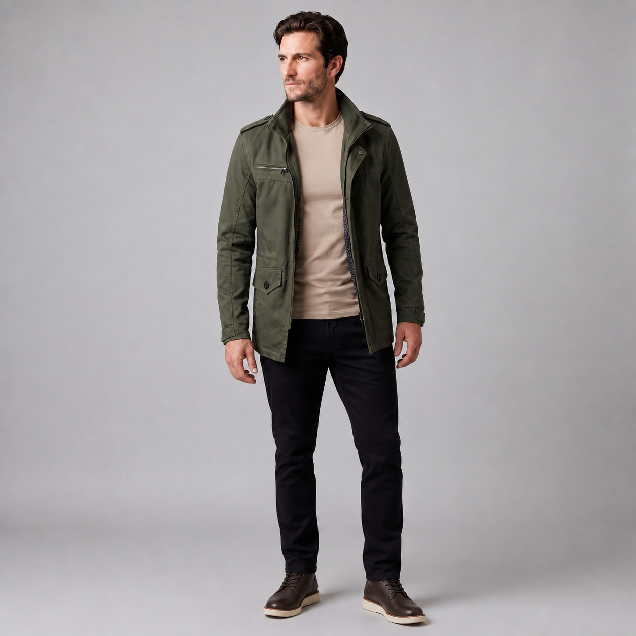 Men's Classic Padded Winter Jacket