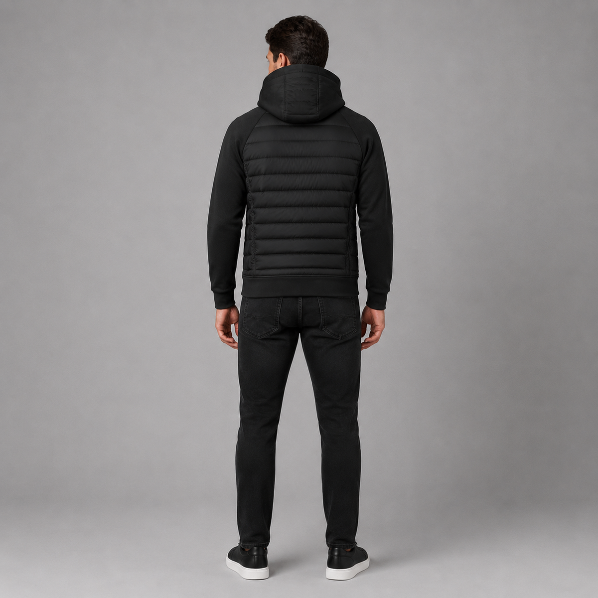 Men’s Hooded Quilted Jacket