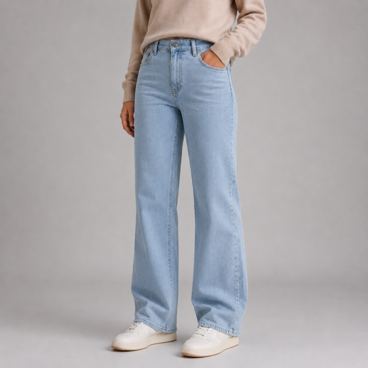 Women’s High Waisted Wide Leg Jeans