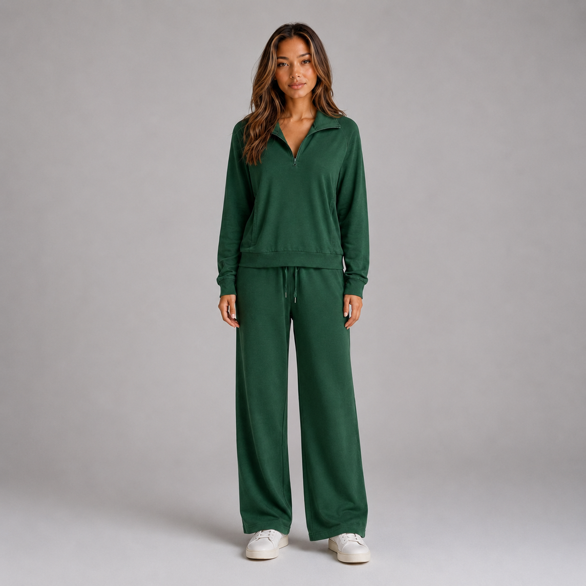 Women’s Half Zip Lounge Set