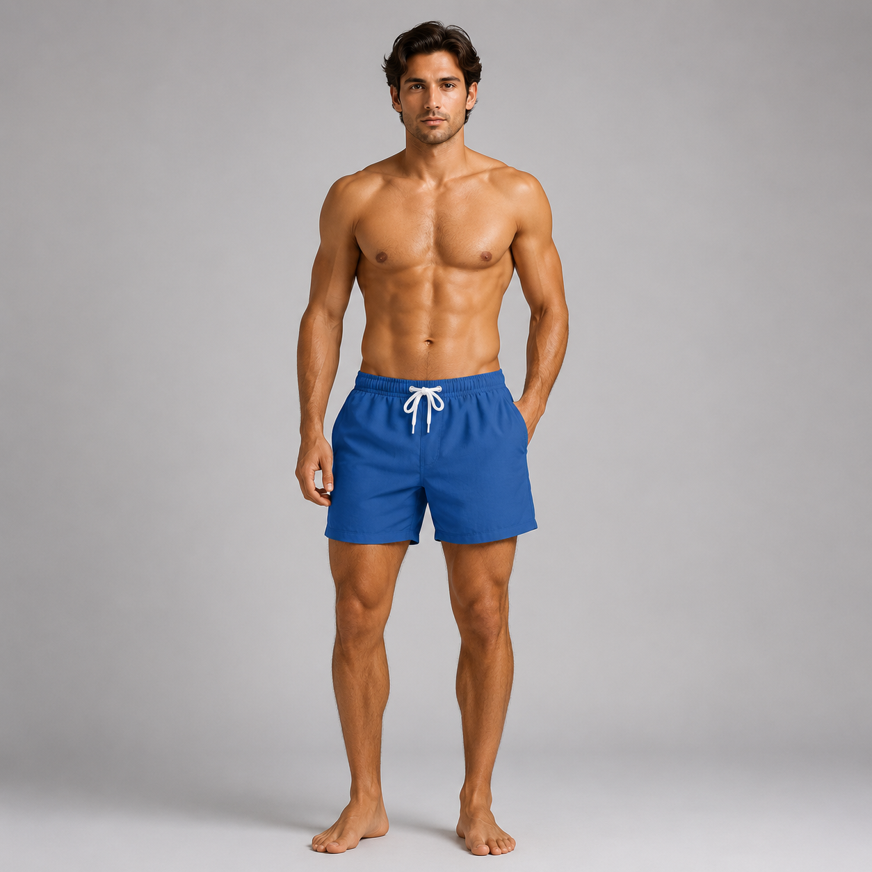 Men’s Dylan Solid Colour Cotton Shorts