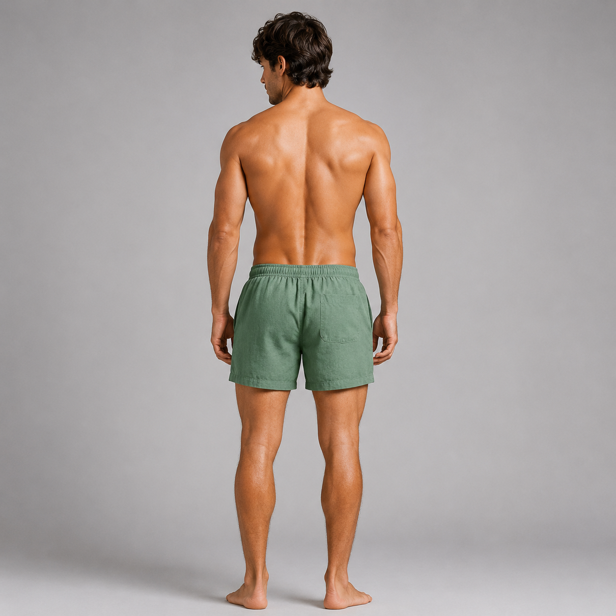 Men’s Dylan Solid Colour Cotton Shorts