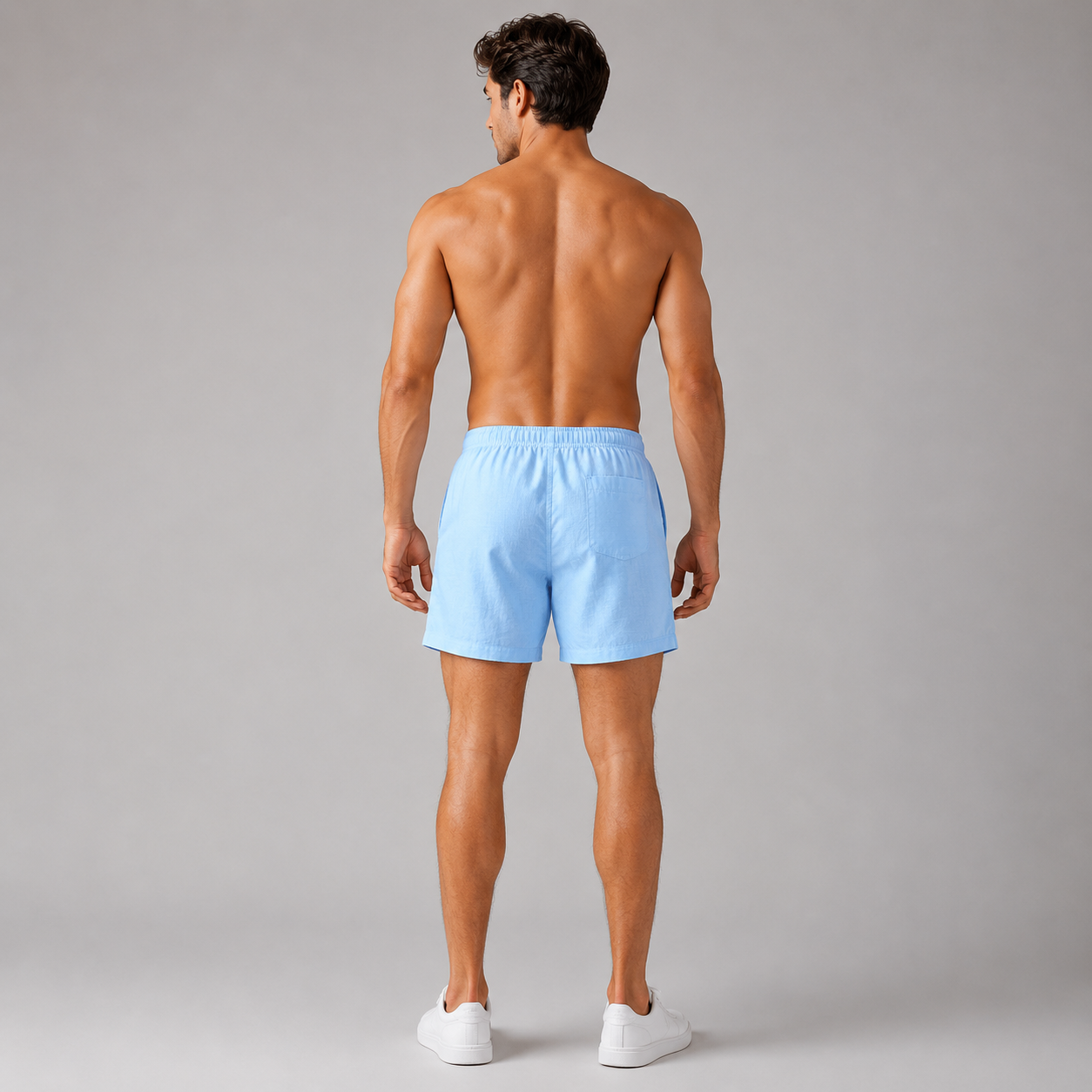 Men’s Dylan Solid Colour Cotton Shorts