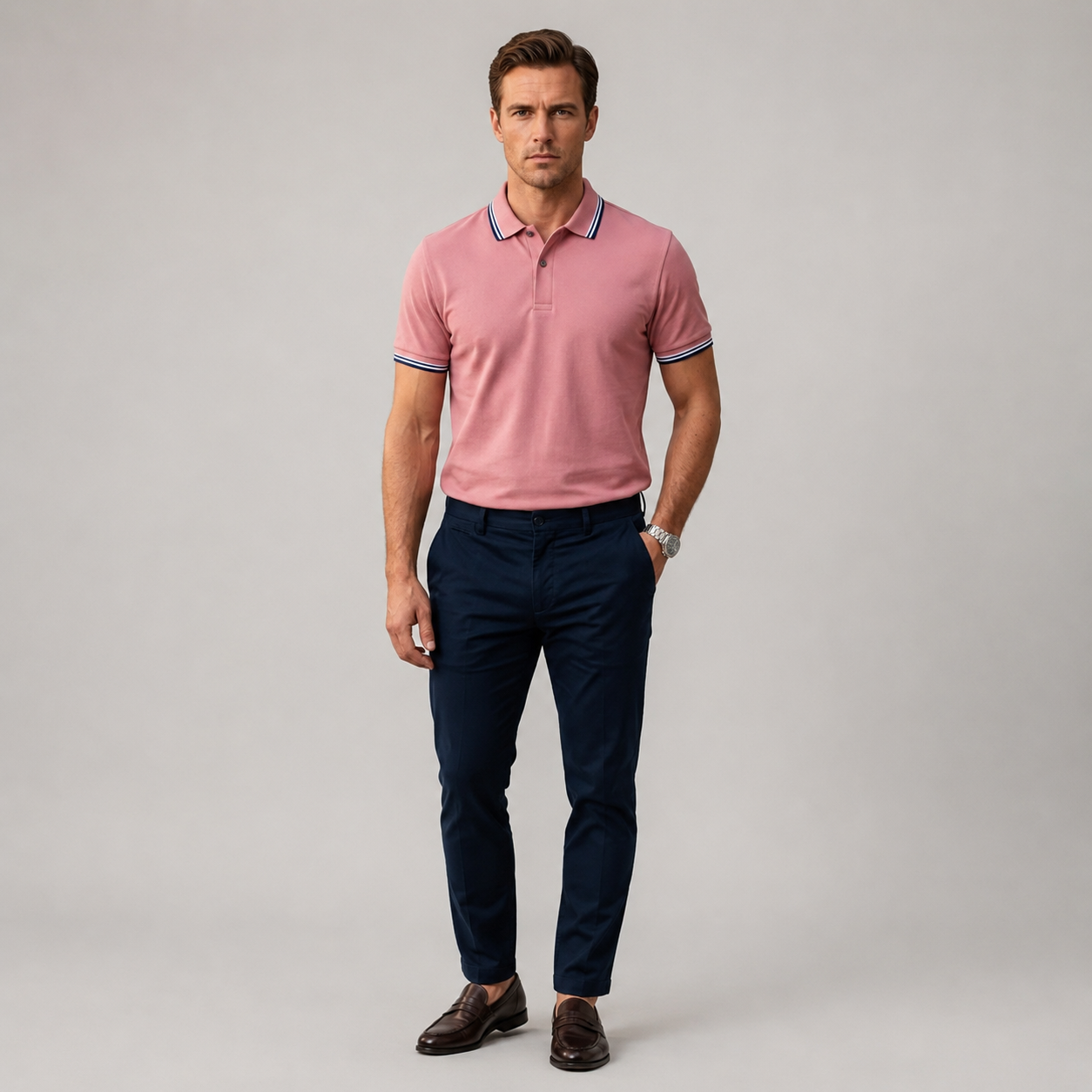 Men’s Cotton Polo Shirt