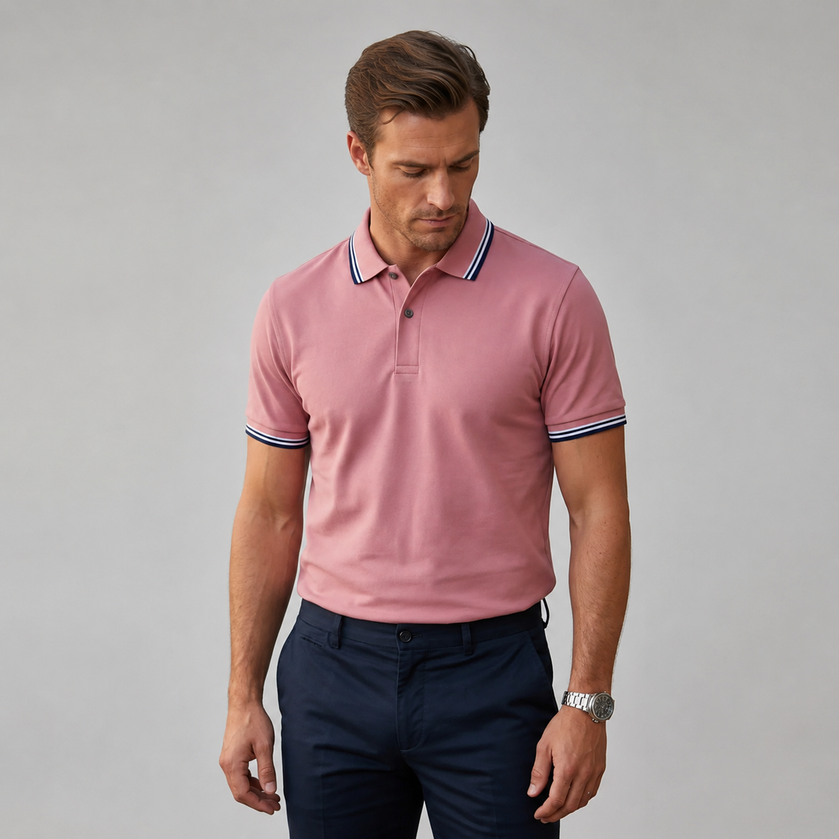 Men’s Cotton Polo Shirt