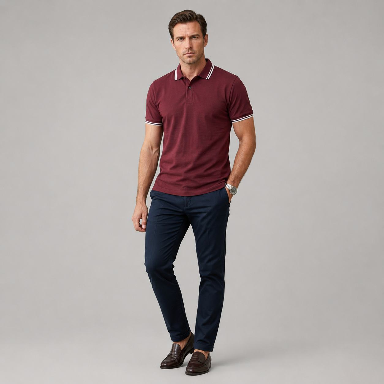 Men’s Cotton Polo Shirt