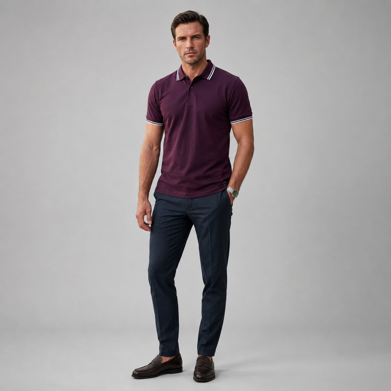 Men’s Cotton Polo Shirt