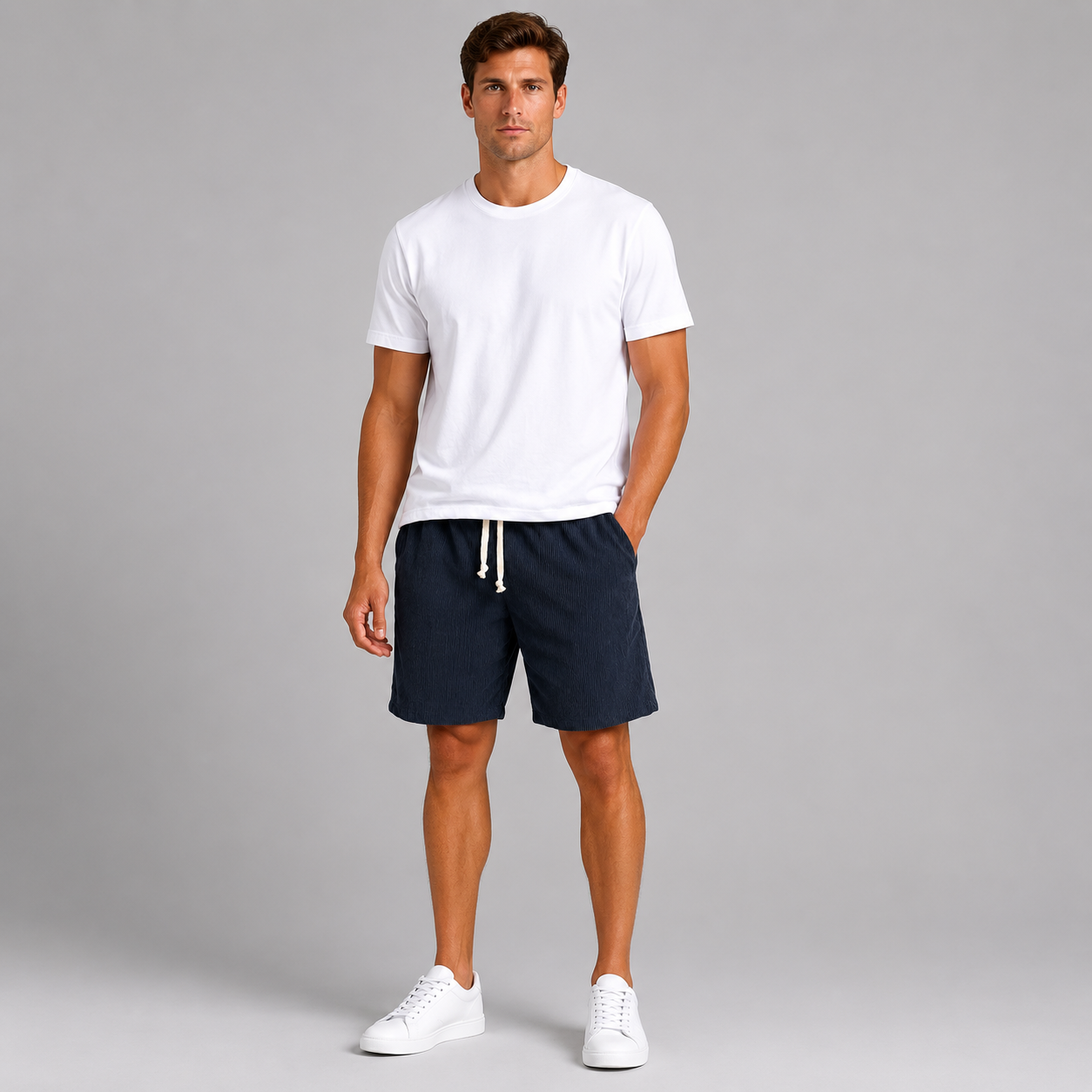 Men’s Corduroy Relaxed Fit Shorts