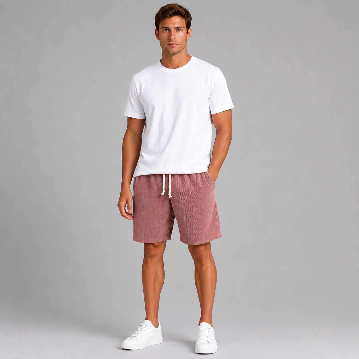 Men’s Corduroy Relaxed Fit Shorts