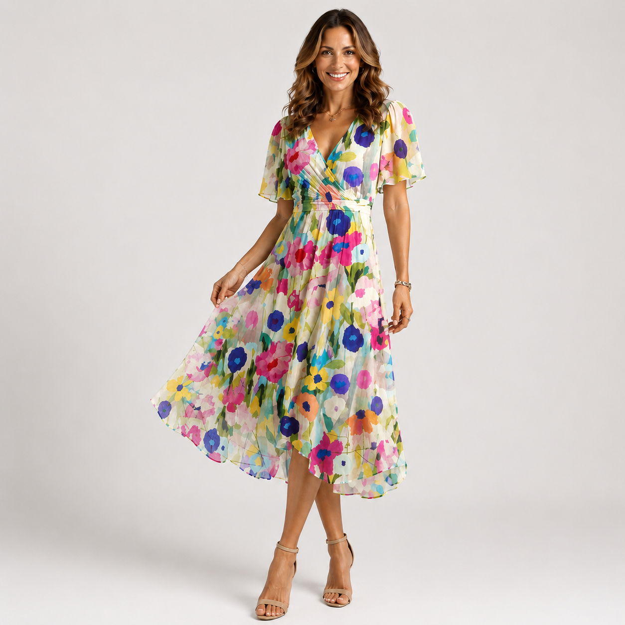Women’s V-Neck Summer Dress