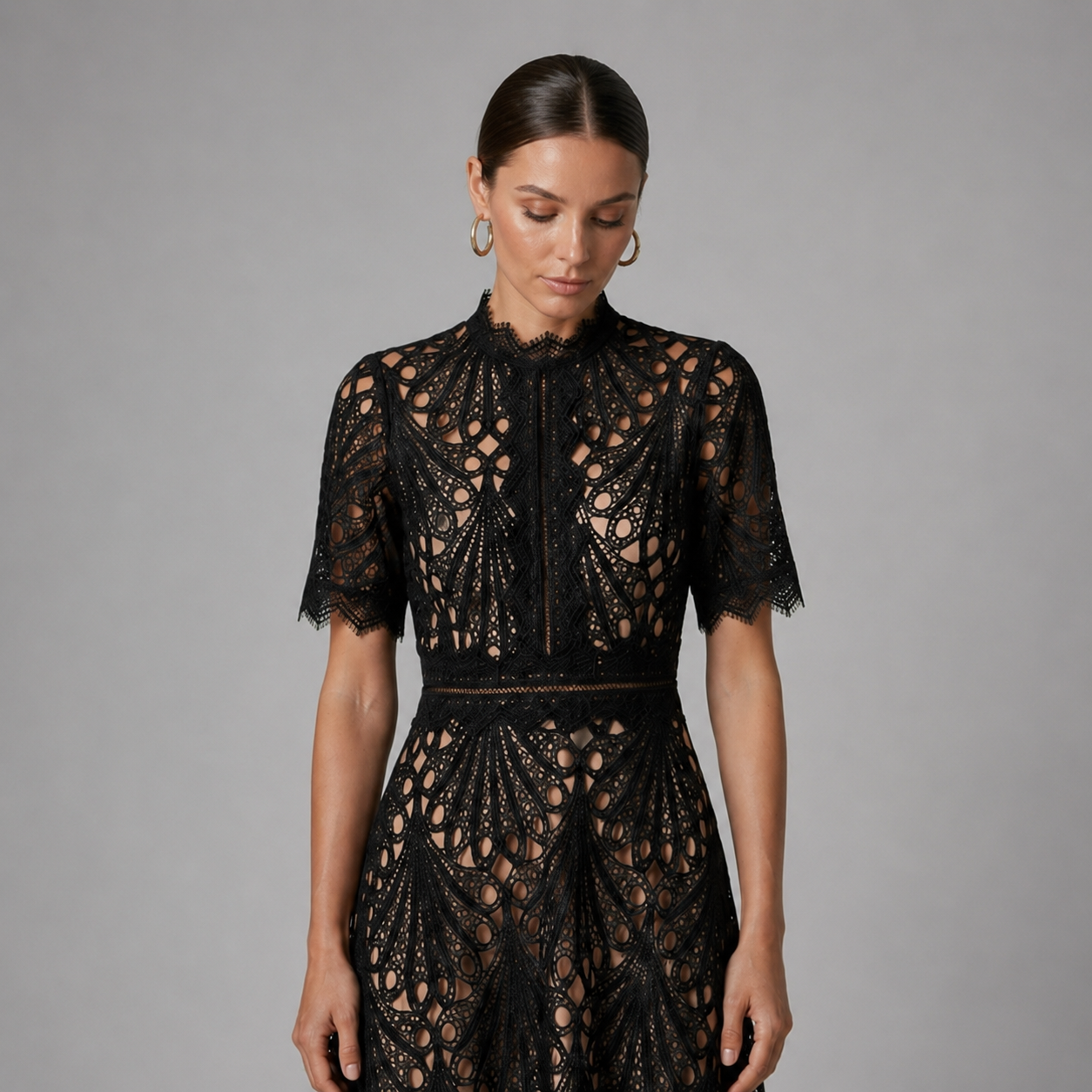 Women’s Lace Midi Dress