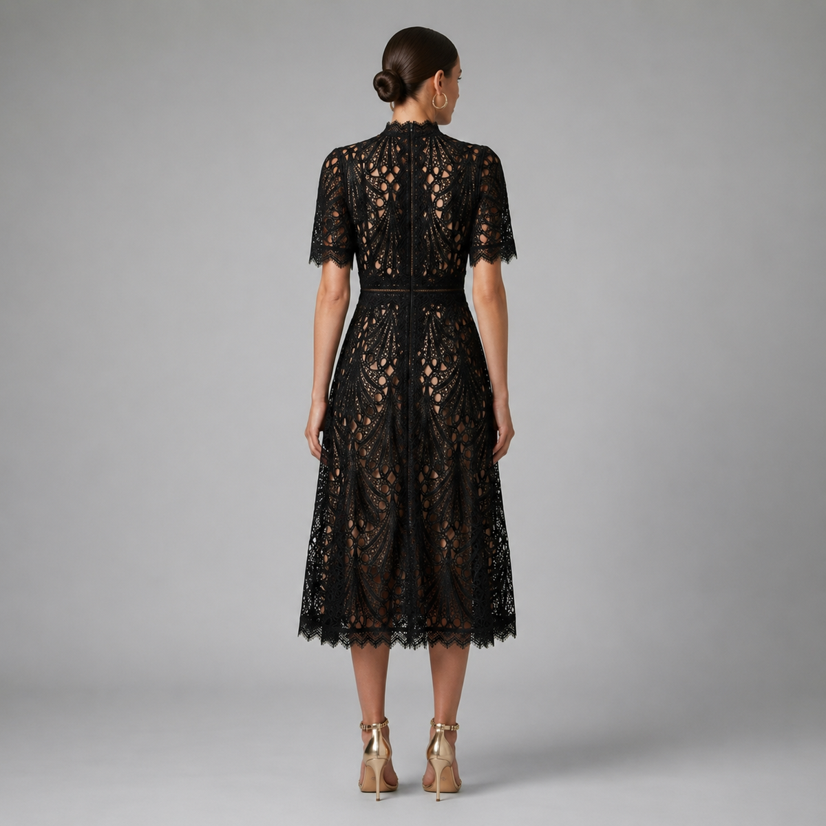 Women’s Lace Midi Dress