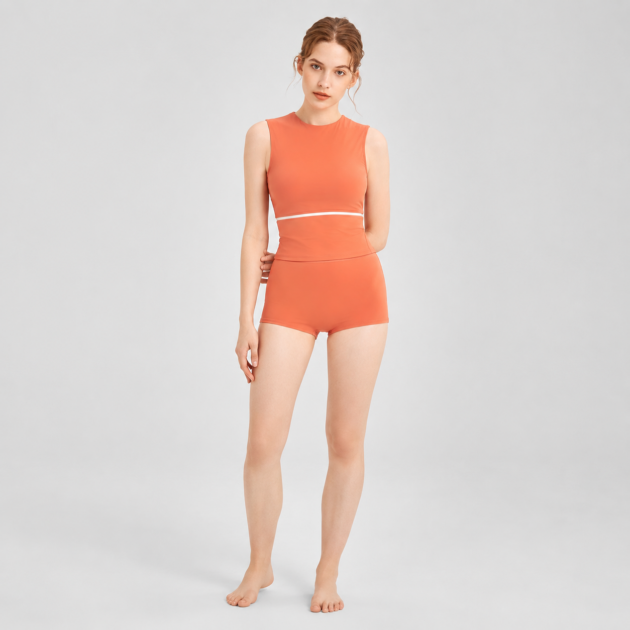Women's Elegant One-Piece Monokini Swimsuit