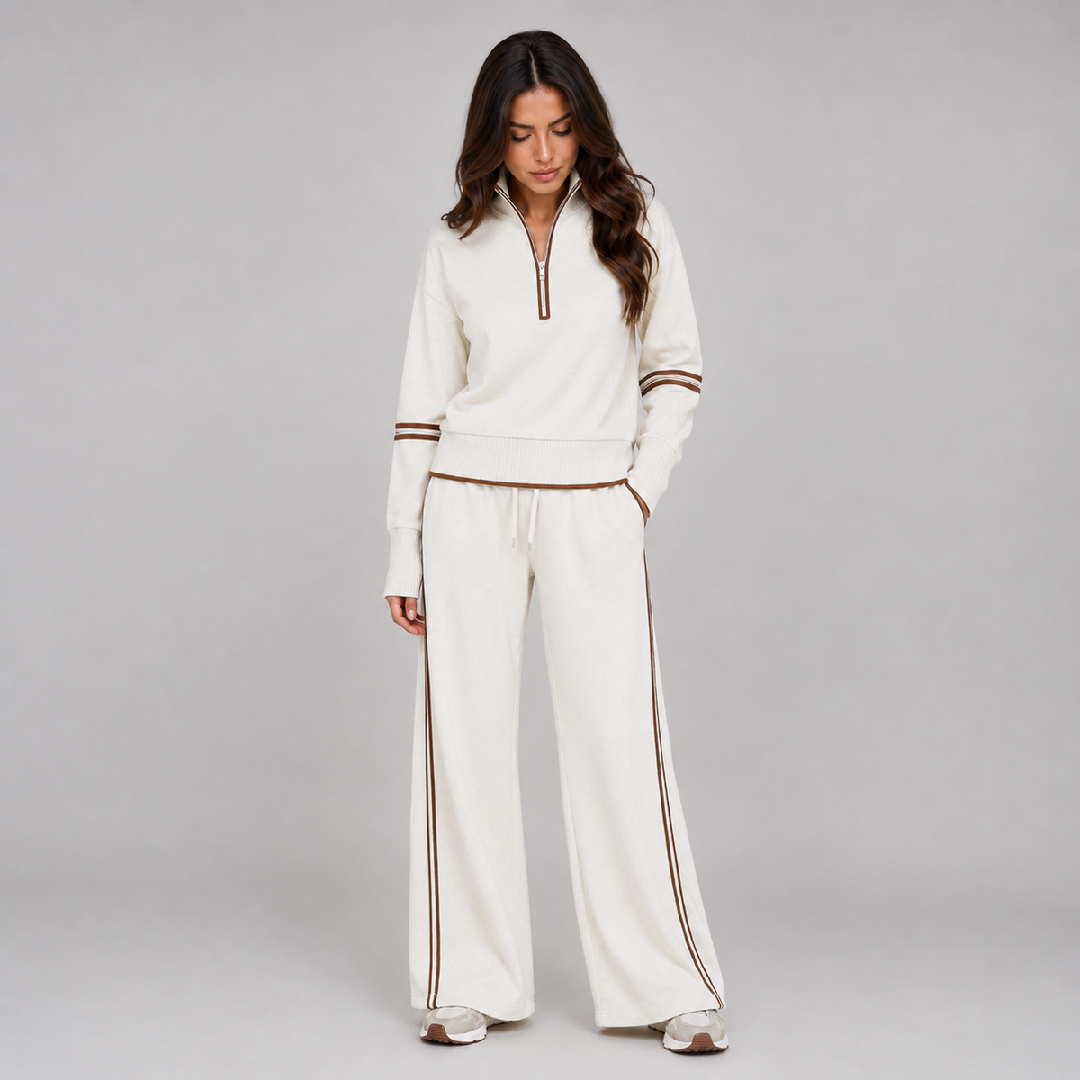Women’s Half Zip Lounge Set