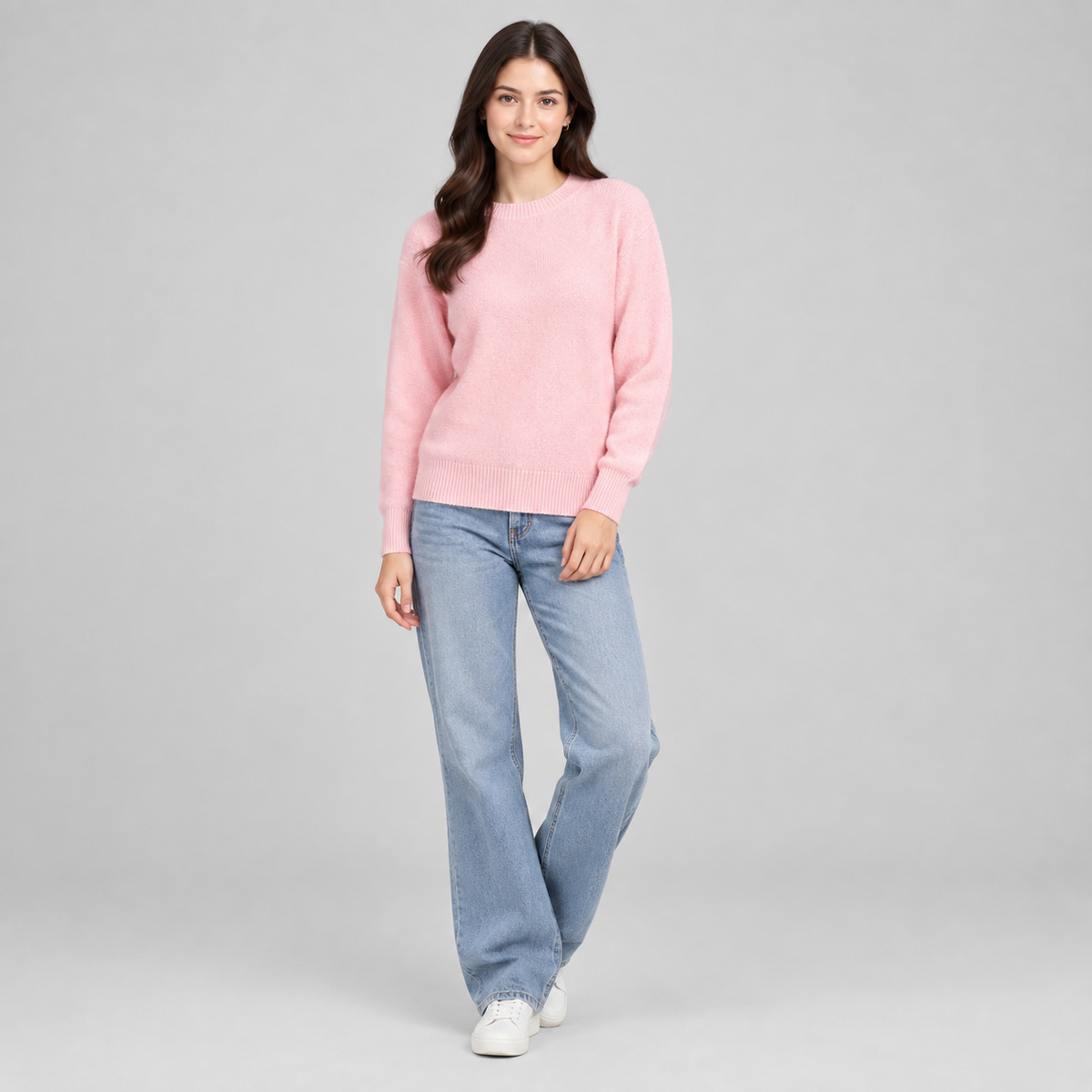 Women's Long Sleeve Knit Sweater — product image