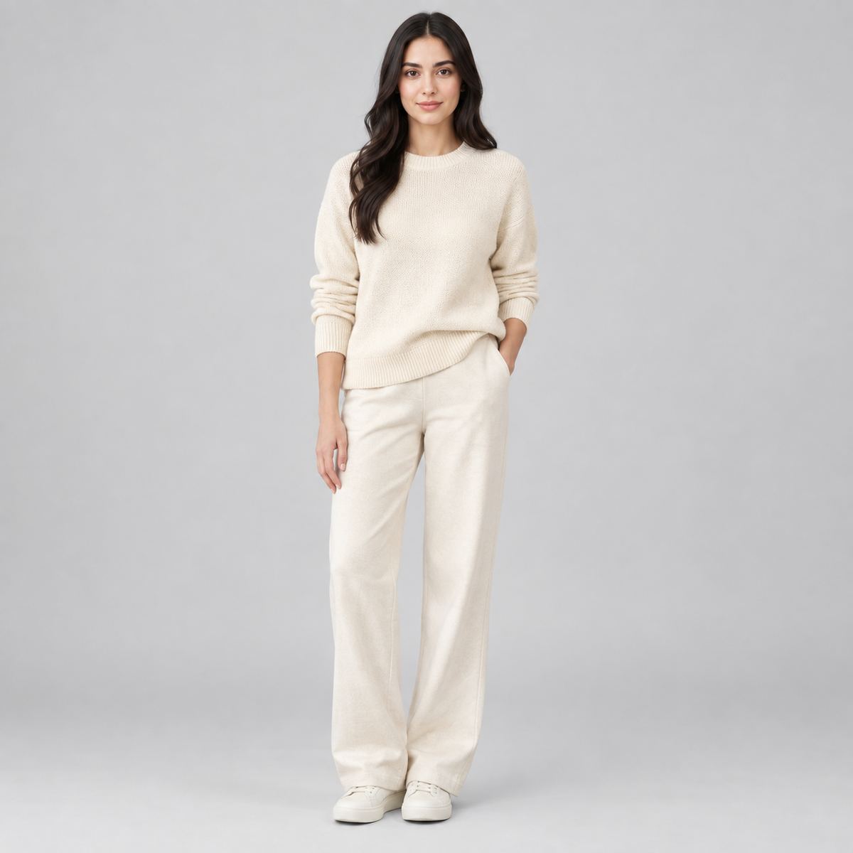 Women's Long Sleeve Knit Sweater — product image