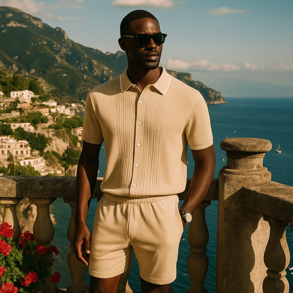 Elio – Linen Two Piece Set