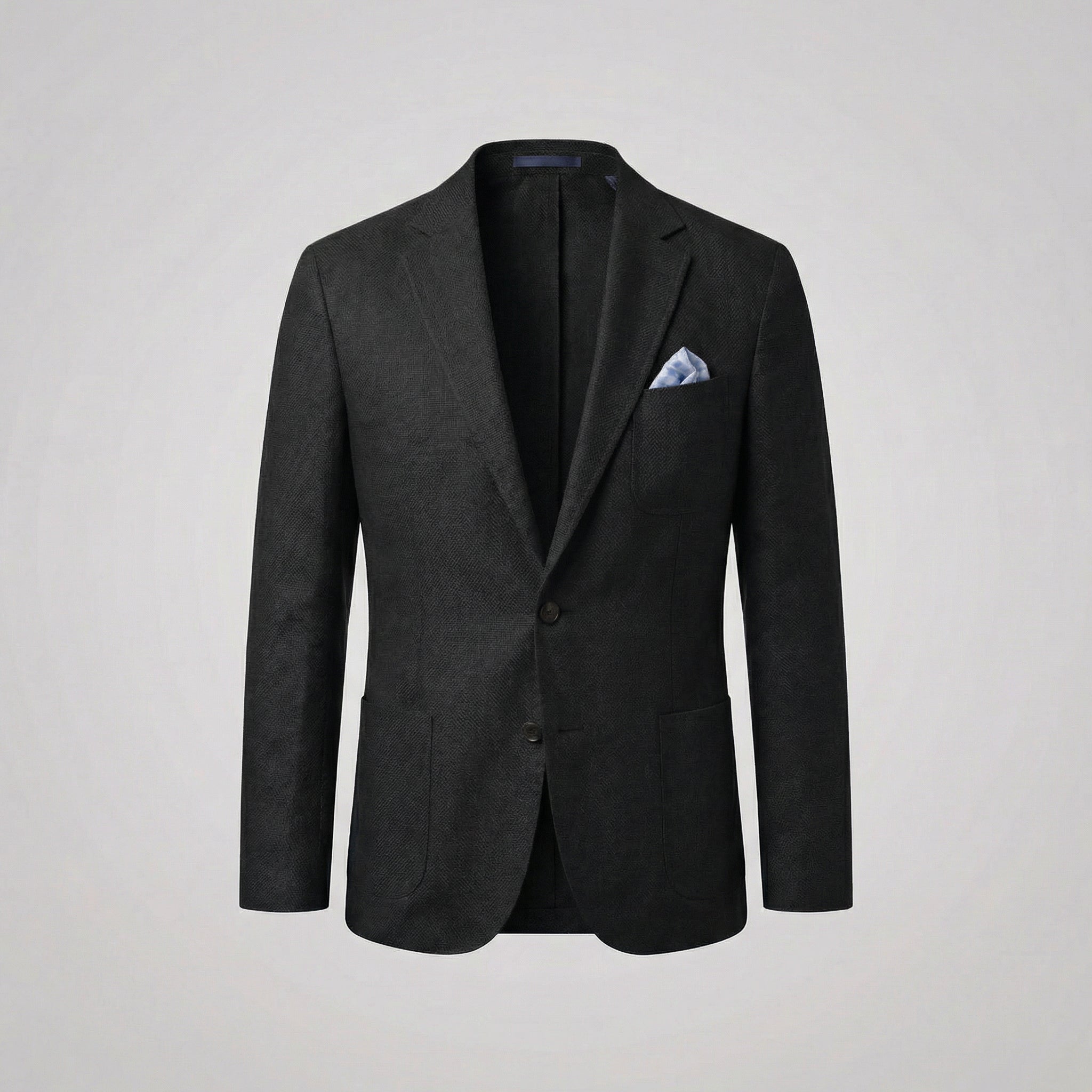 Men's Linen Blazer Single Breasted Smart Casual Summer