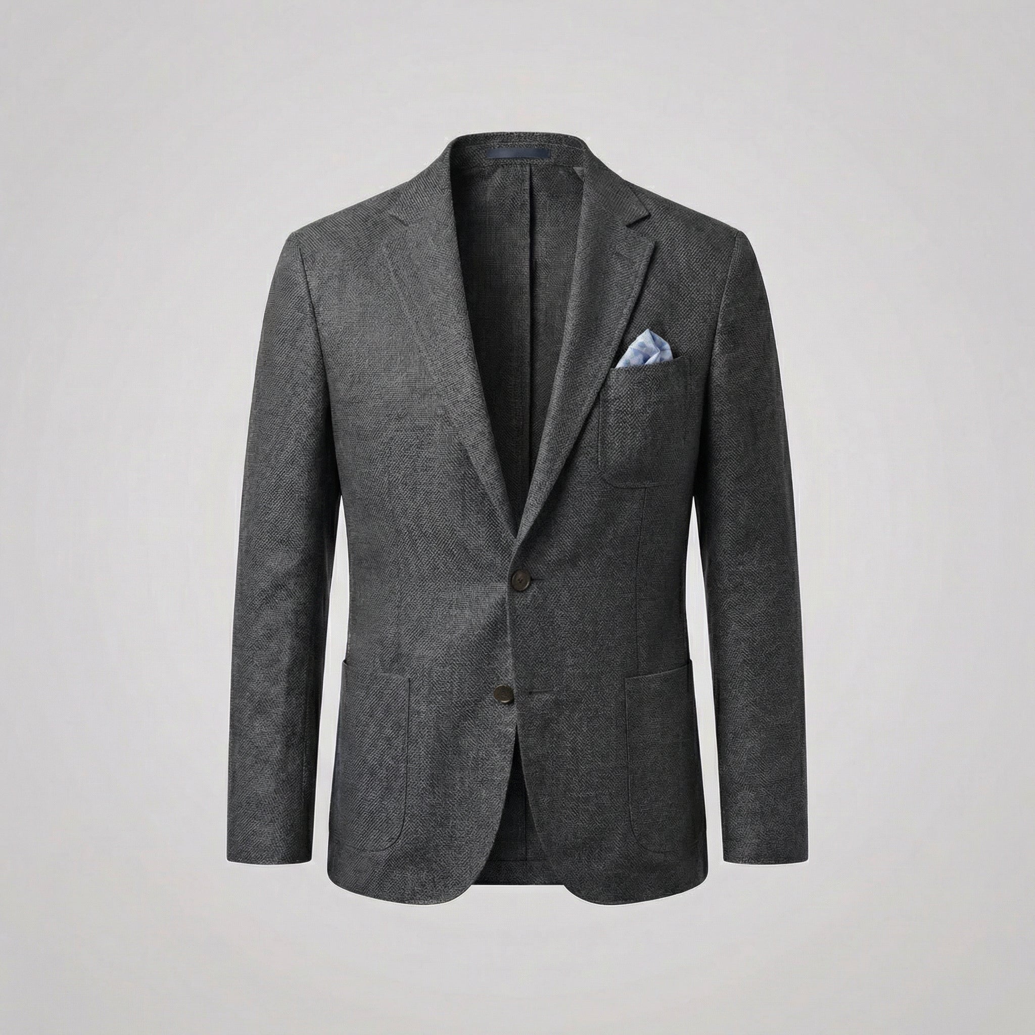 Men's Linen Blazer Single Breasted Smart Casual Summer