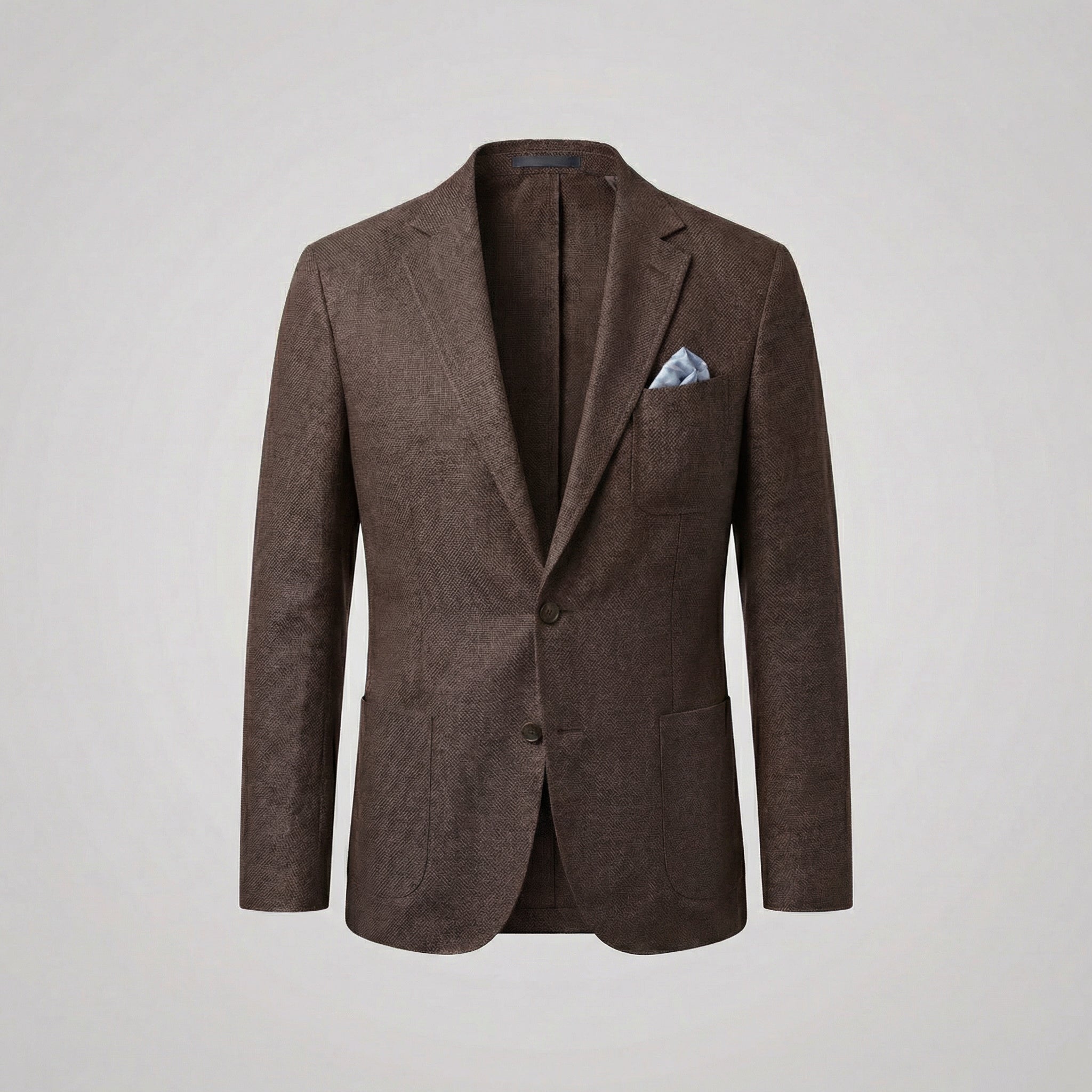 Men's Linen Blazer Single Breasted Smart Casual Summer