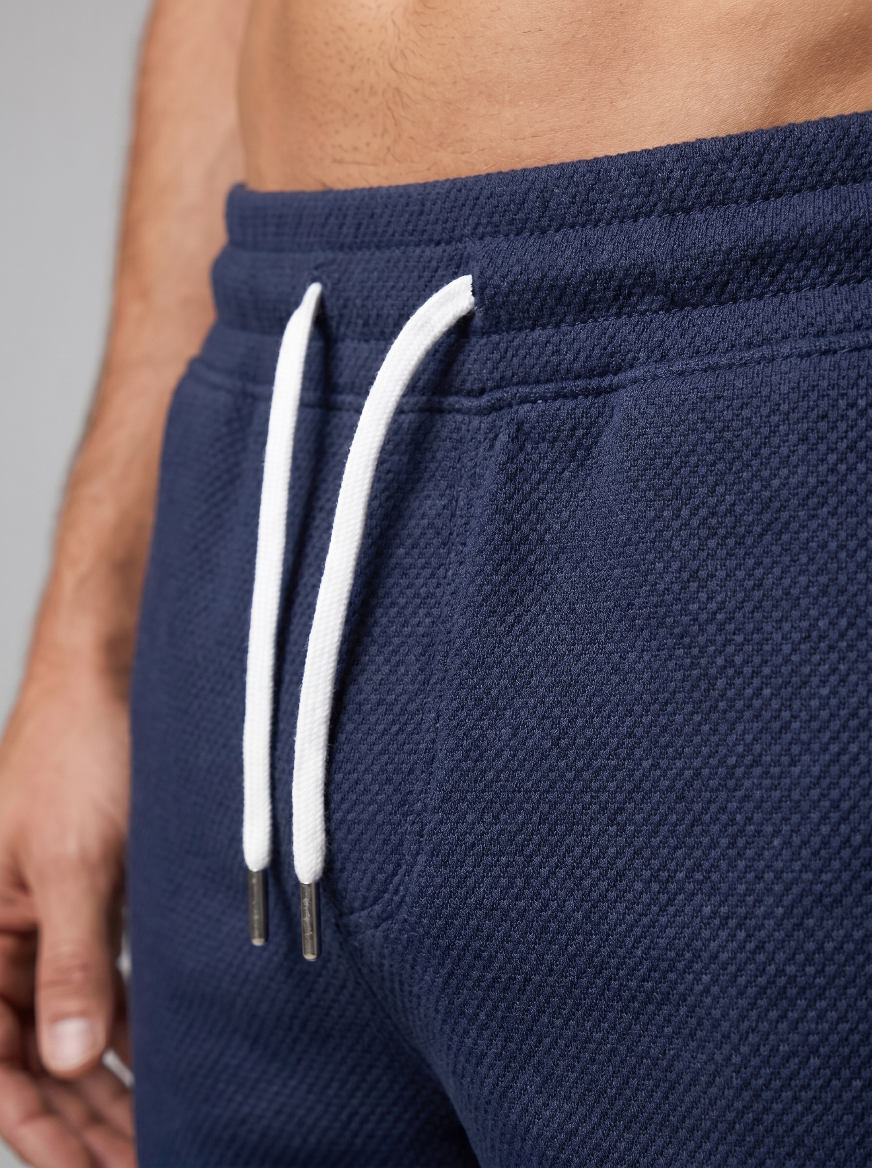 Men's Textured Polo Shirt Shorts Co-ord Set Summer