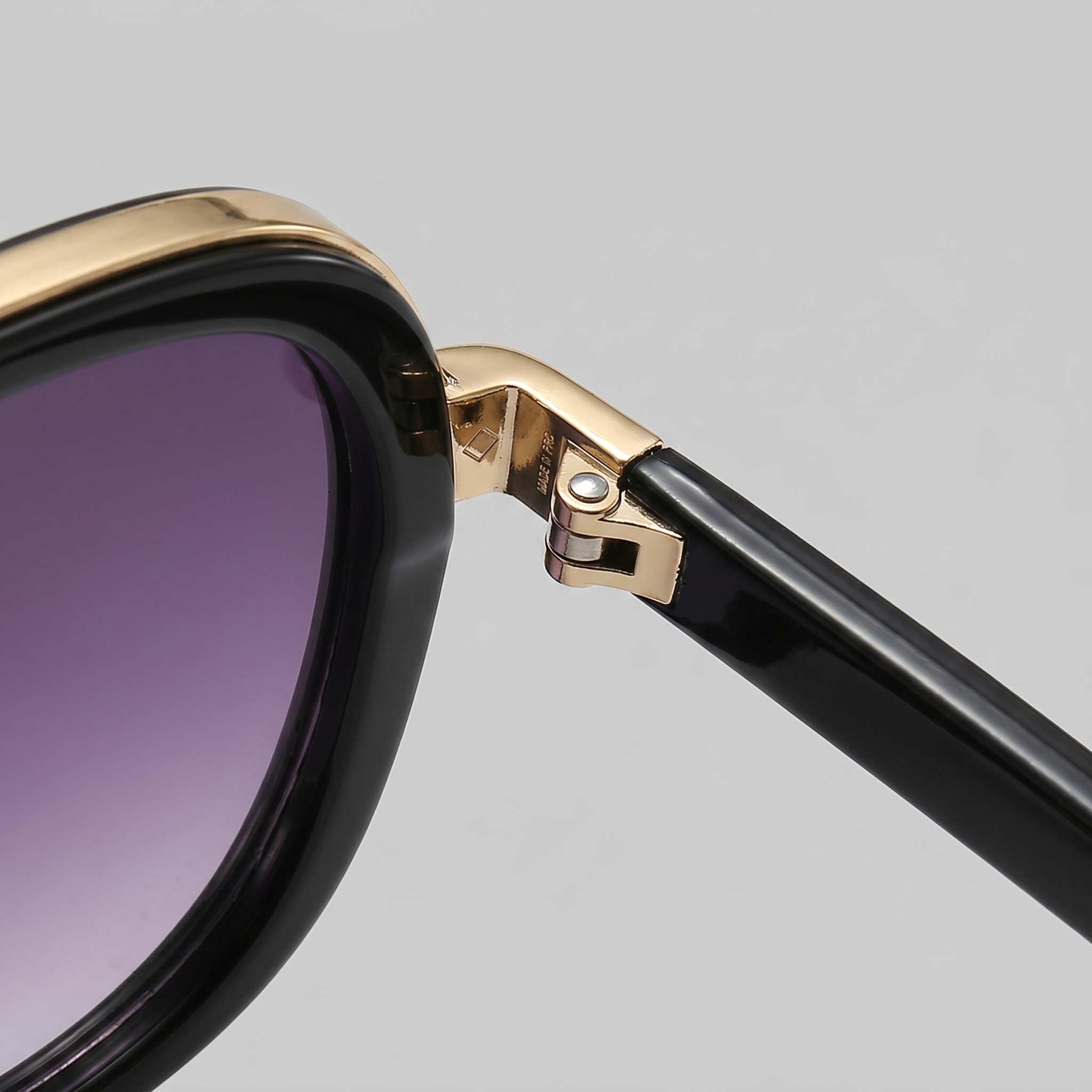 Men's Square Frame Double Bridge Sunglasses Summer