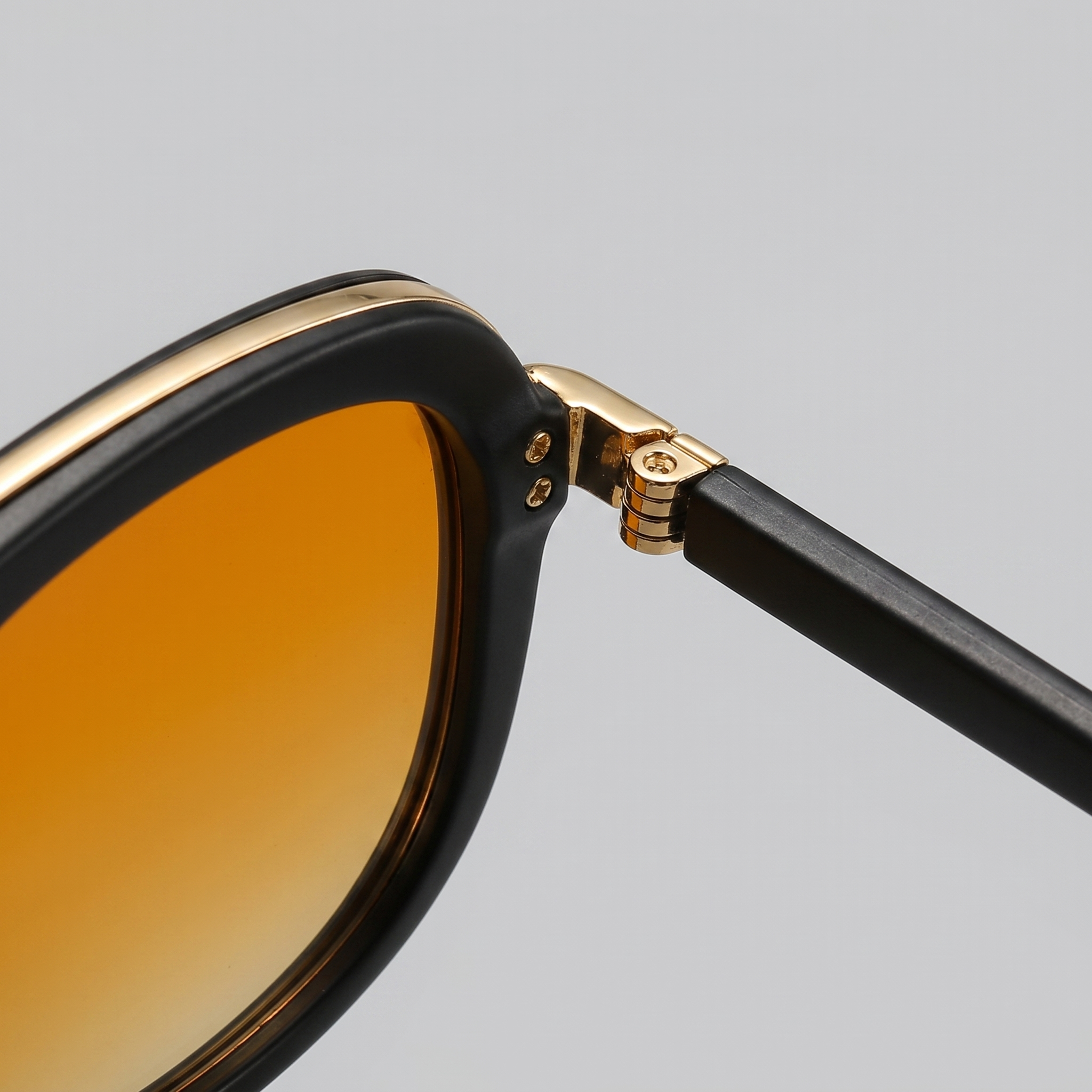Men's Square Frame Double Bridge Sunglasses Summer