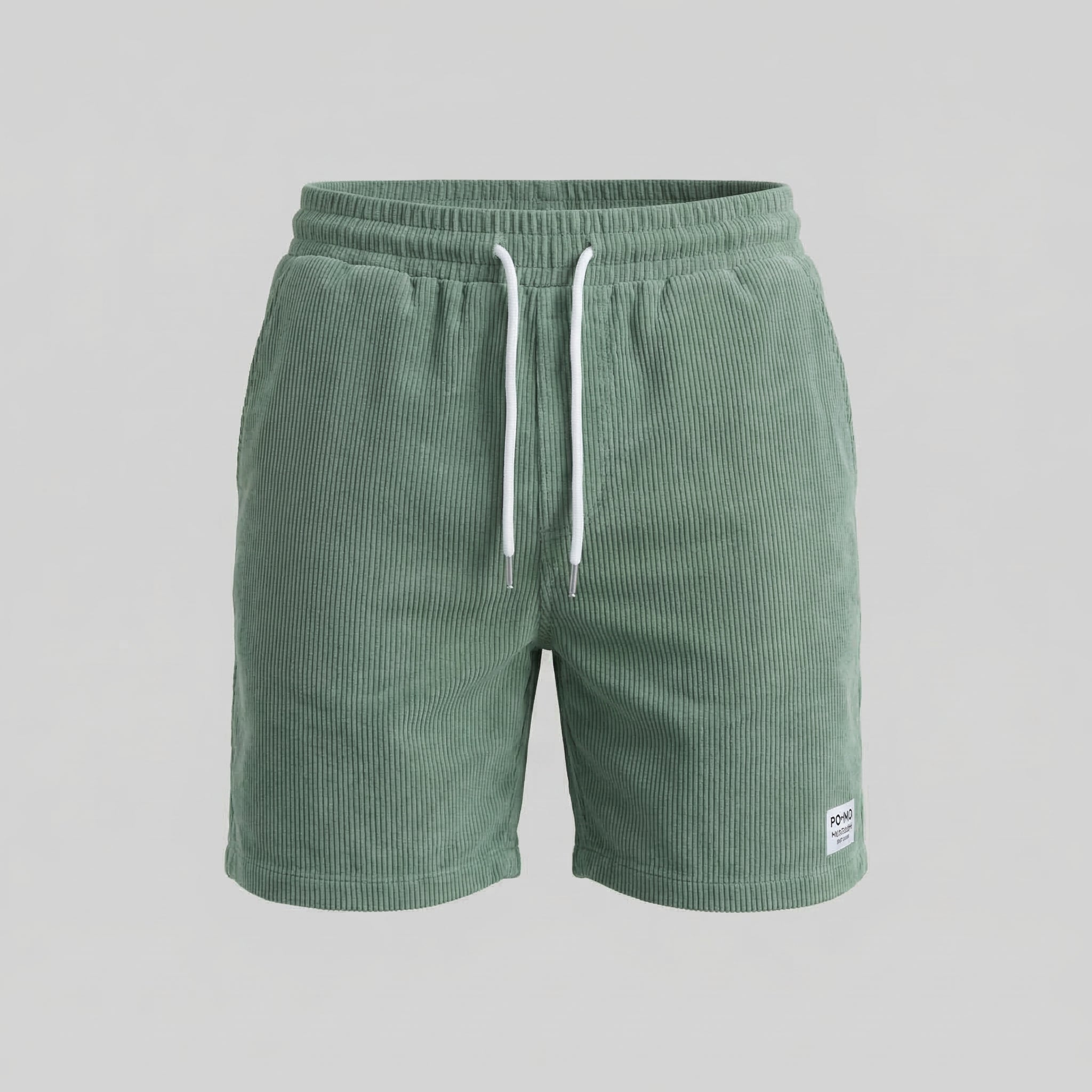 Men's Striped Drawstring Swim Shorts Summer Beach