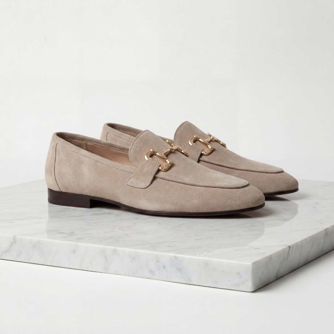 Men's Suede Horsebit Loafers Slip On Smart Casual Shoes
