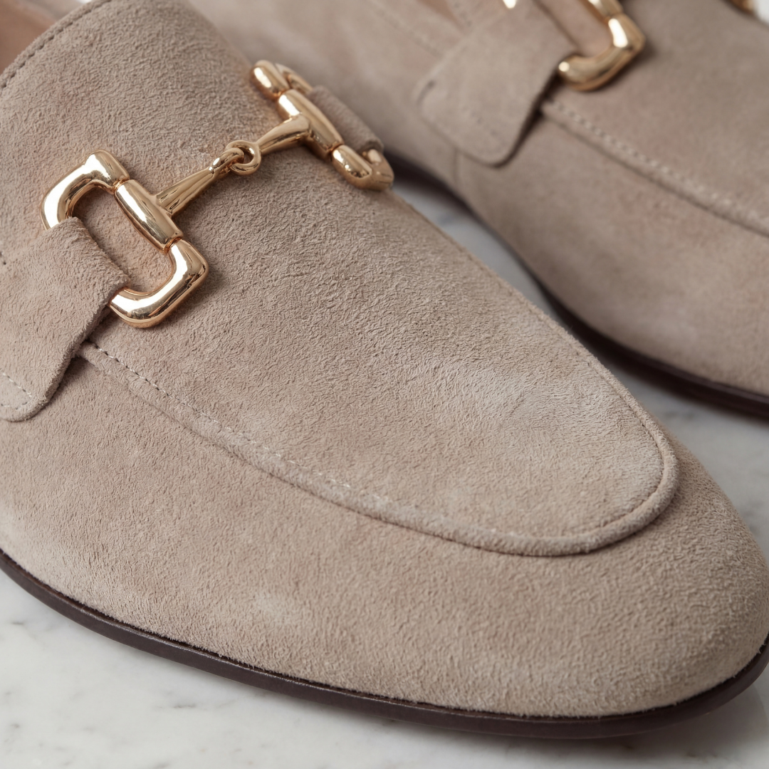 Men's Suede Horsebit Loafers Slip On Smart Casual Shoes