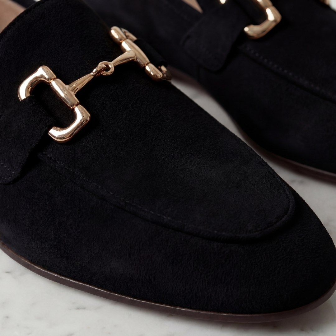 Men's Suede Horsebit Loafers Slip On Smart Casual Shoes