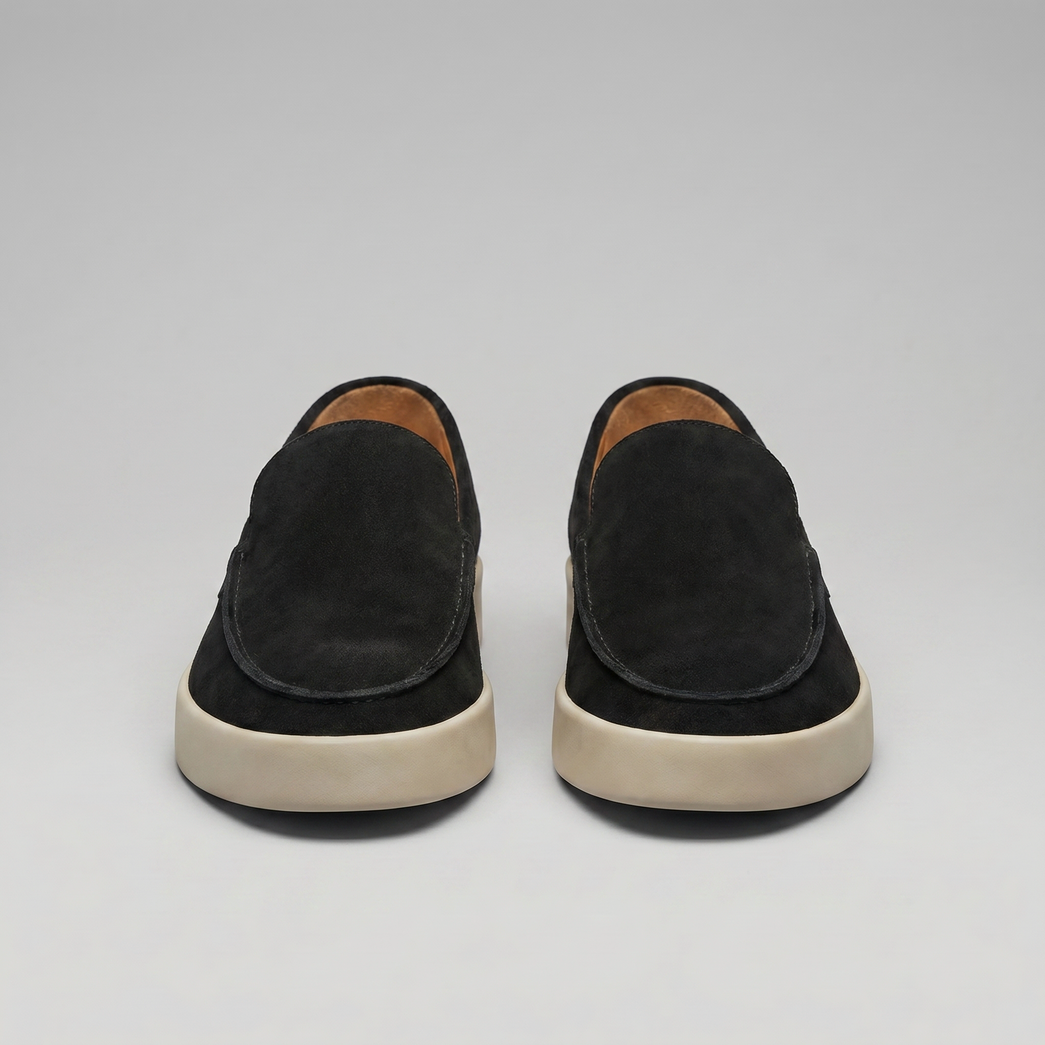 Men's Suede Slip On Loafer Sneakers Casual Shoes