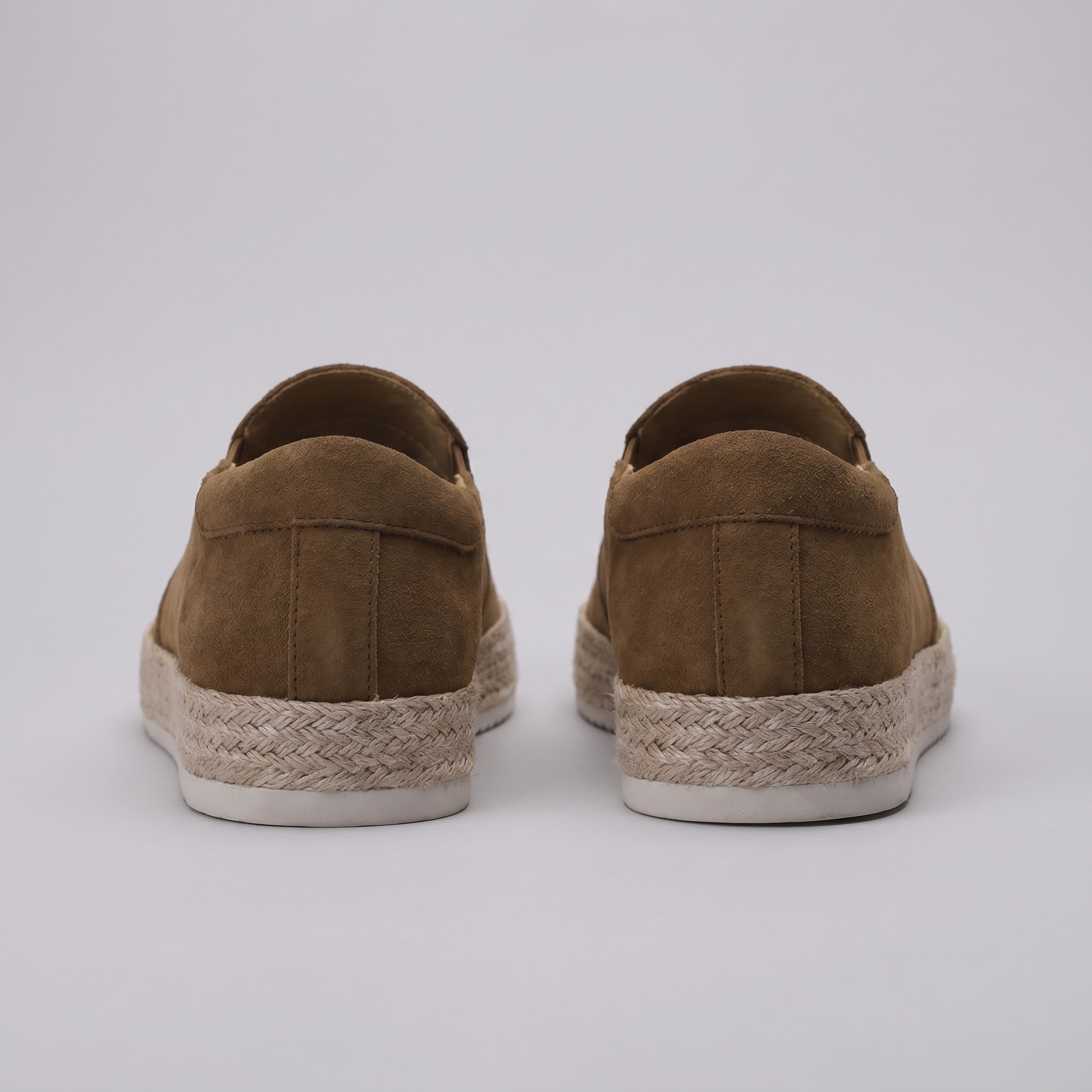 Men's Suede Slip On Espadrille Casual Summer Loafers