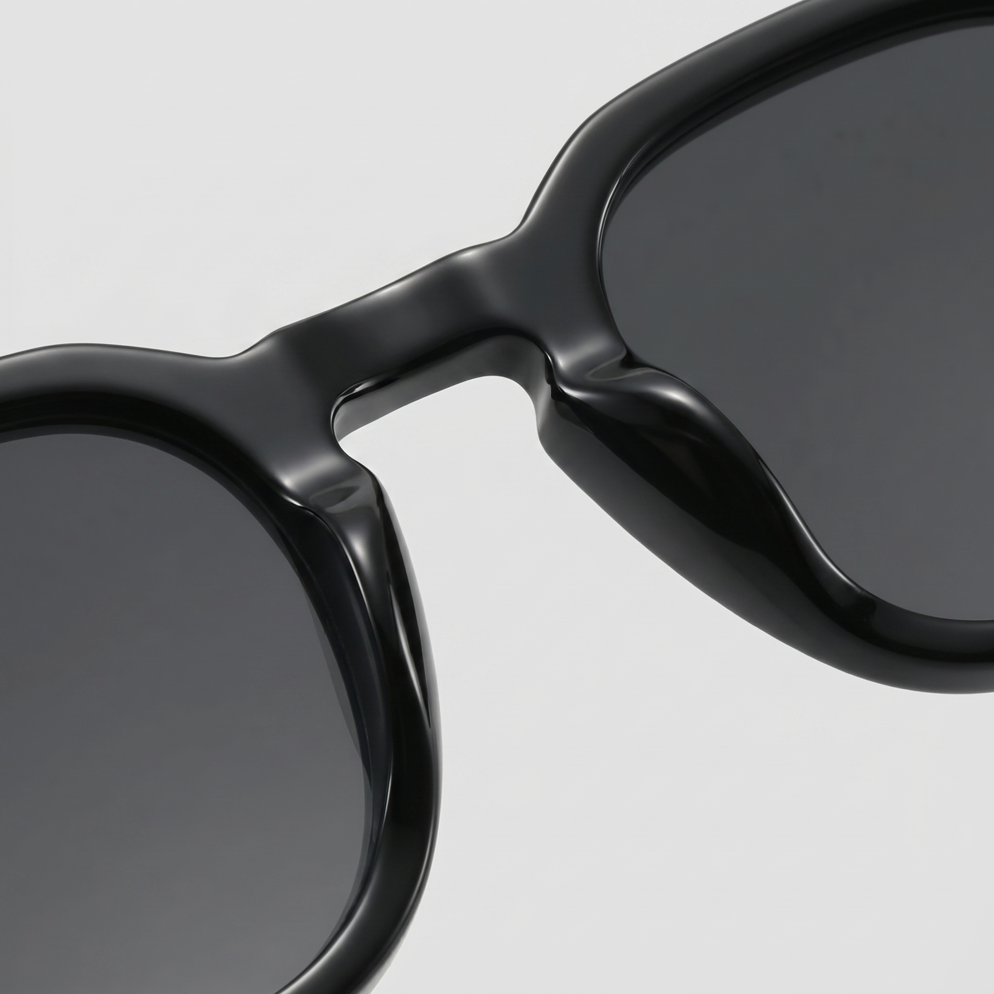 Men's Vintage Square Frame Sunglasses Dark Lens Summer