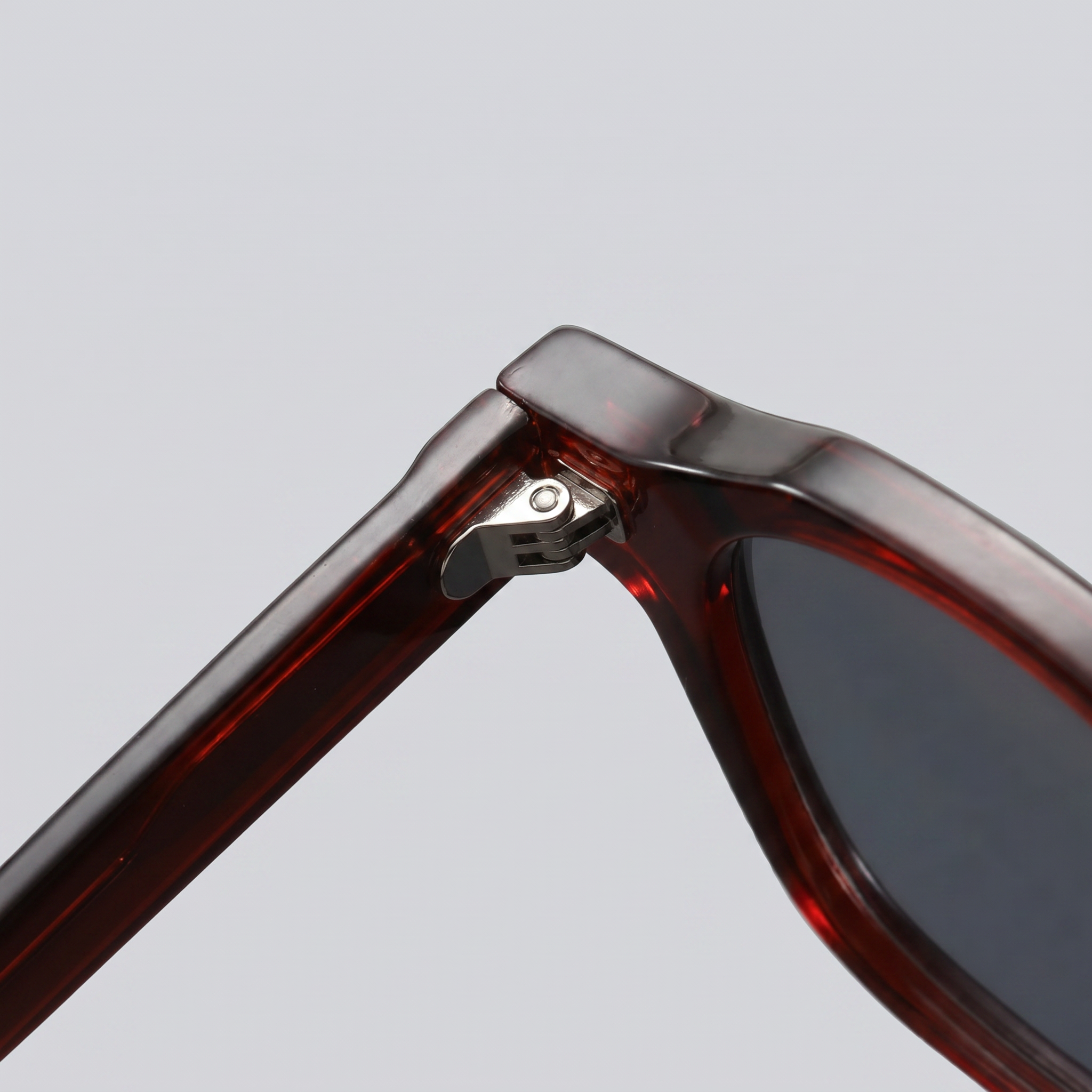 Men's Vintage Square Frame Sunglasses Dark Lens Summer