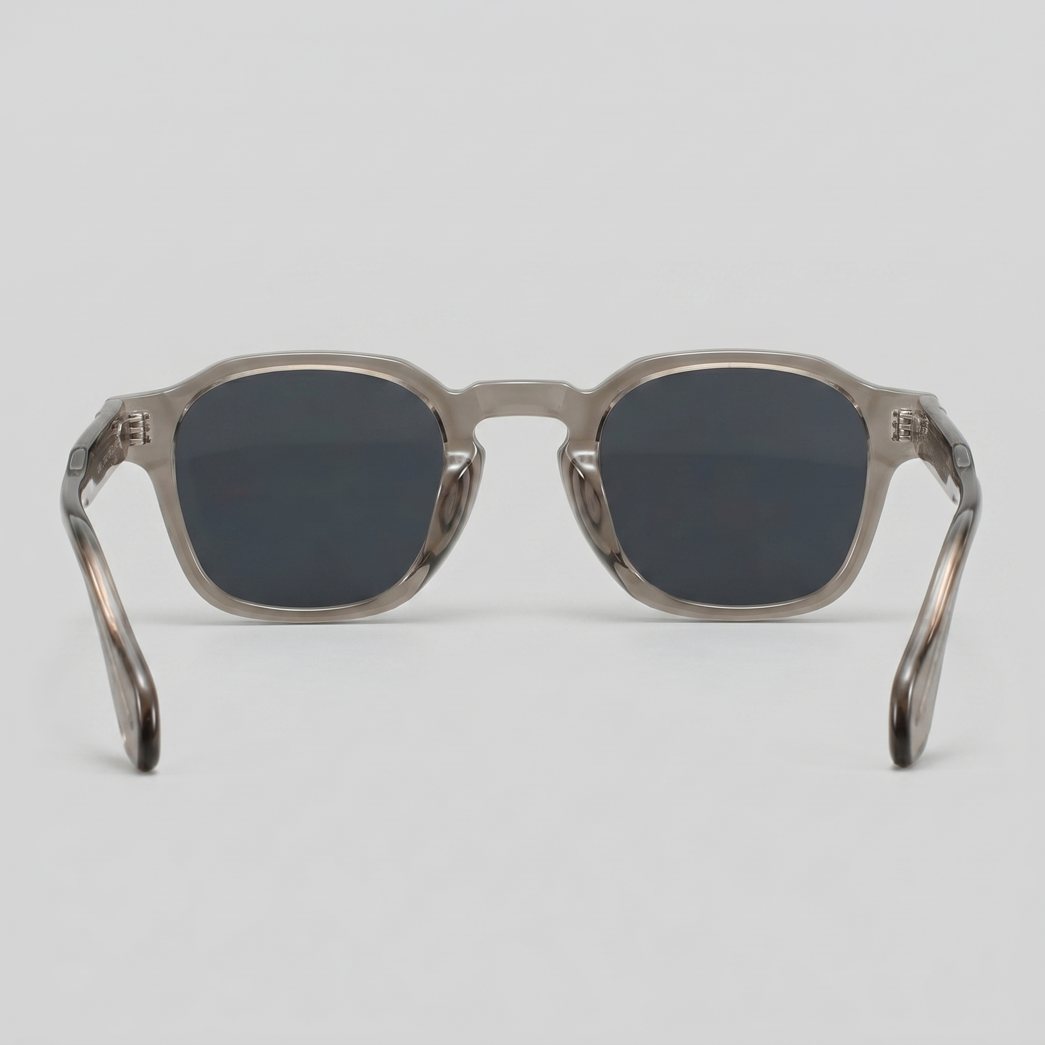 Men's Vintage Square Frame Sunglasses Dark Lens Summer